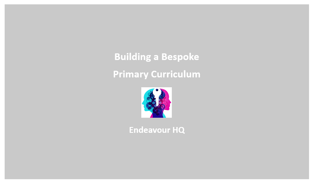 Building a Bespoke Primary Curriculum