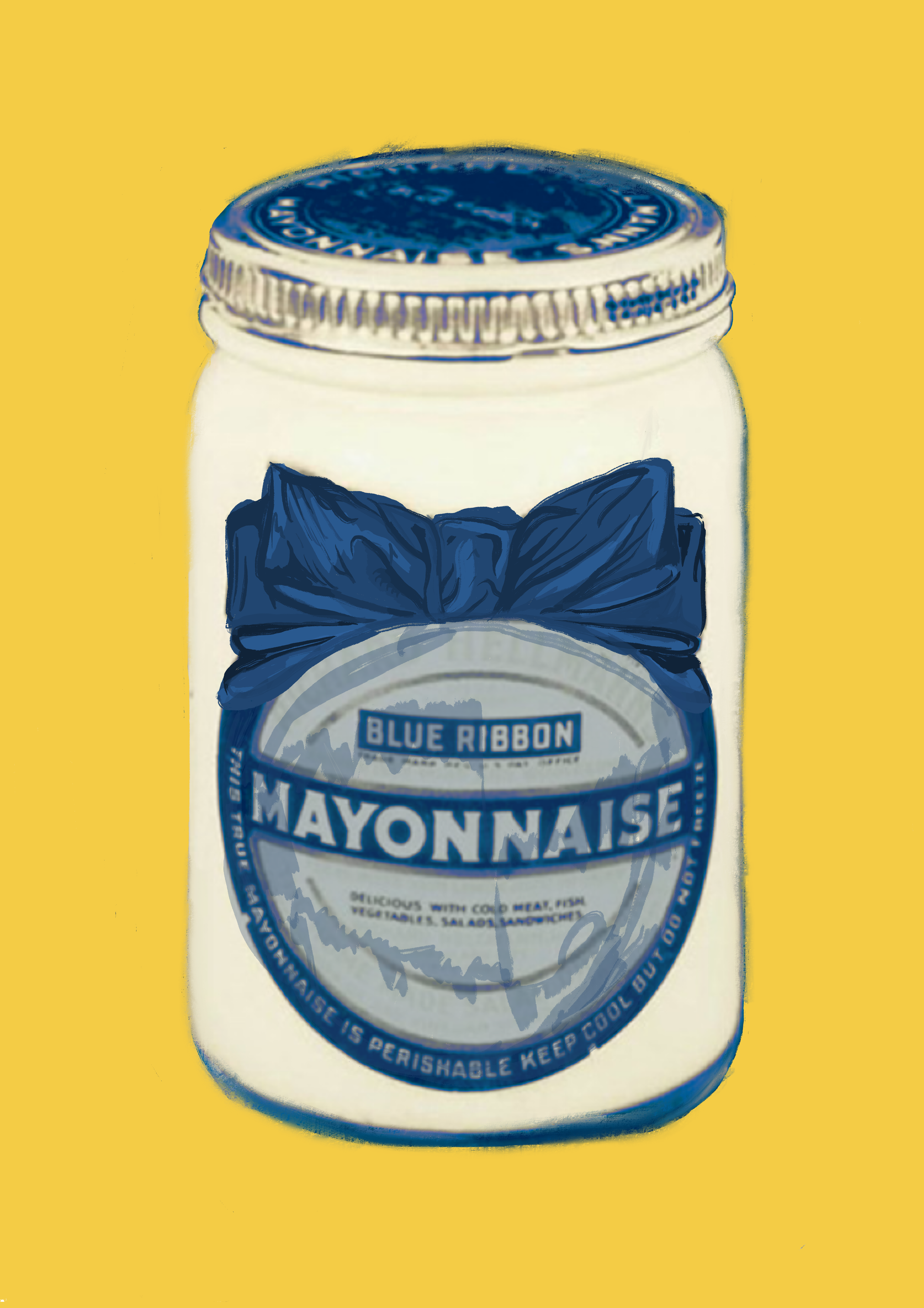 Hellmann's Jar 1
A2
Digital drawing with archive image
Commisioned by Unilever