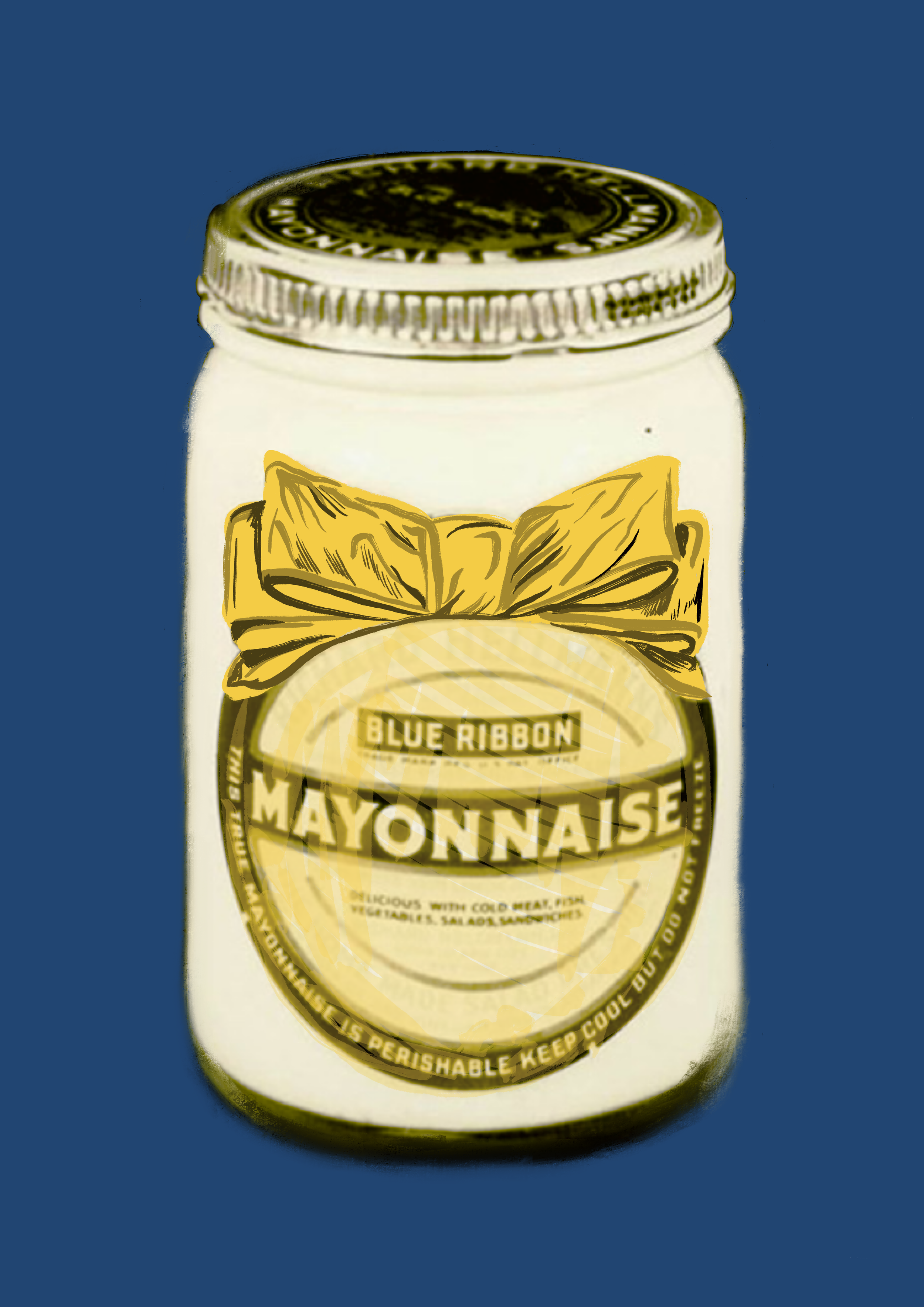 Hellmann's Jar 2
A2
Digital drawing with archive image
Commisioned by Unilever