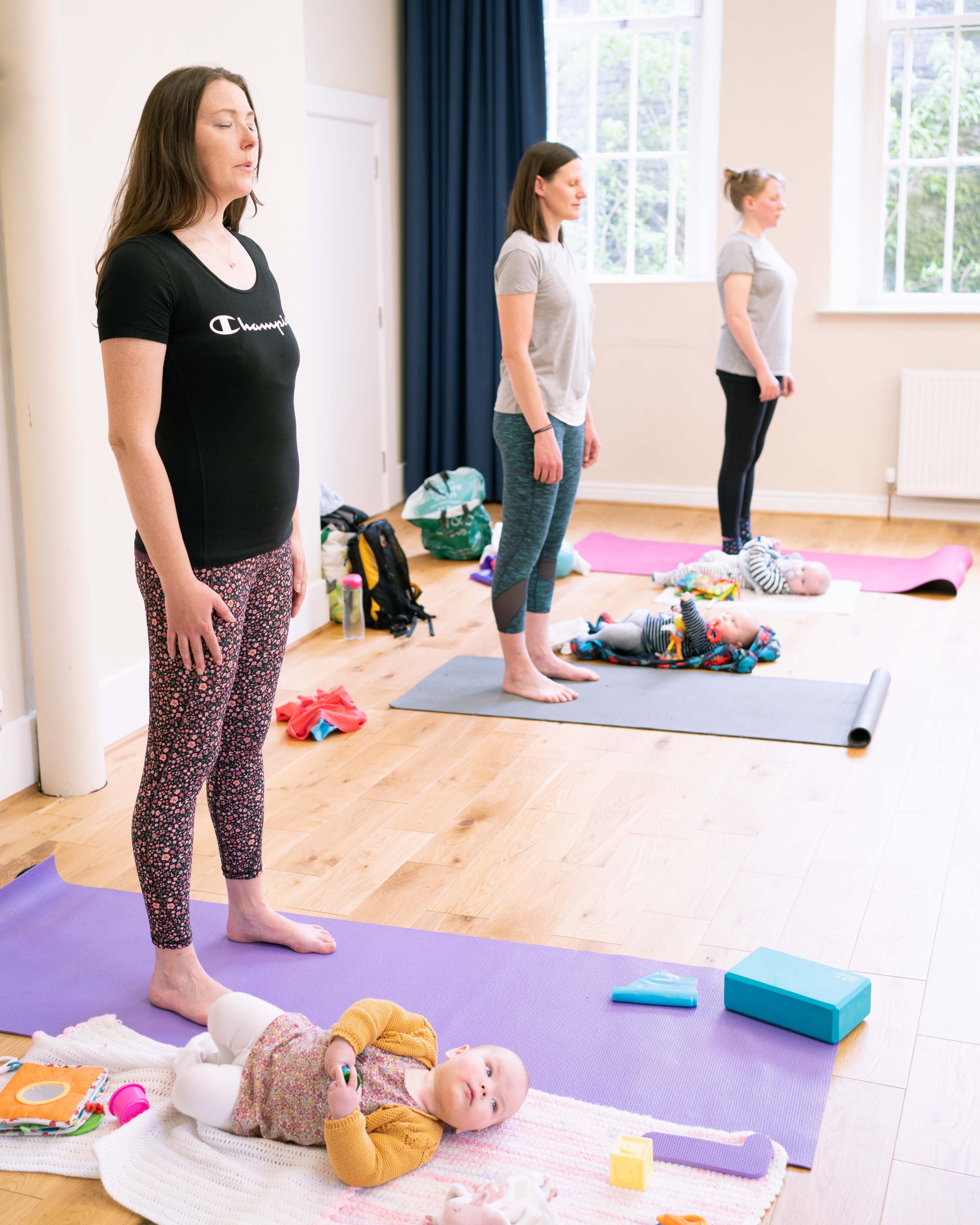 Mum and baby pilates class Kendal