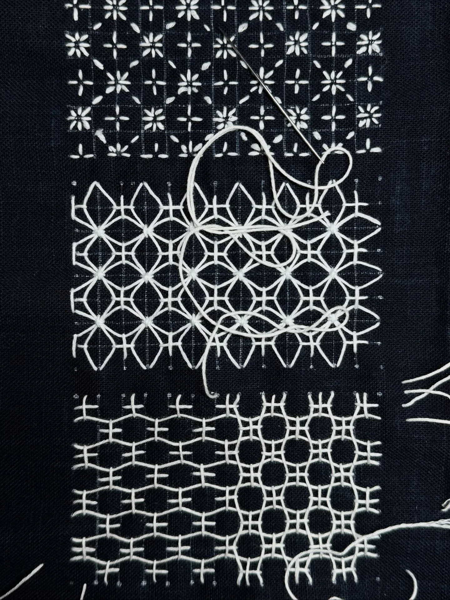 2 weeks in with Artist&rsquo;s way and Artist dates. If at first I thought I needed museum - coffee - writing dates, turns out I craved more stitching. These days stitching is a luxury for me in the hamsterwheel of writing proposals, working on multi