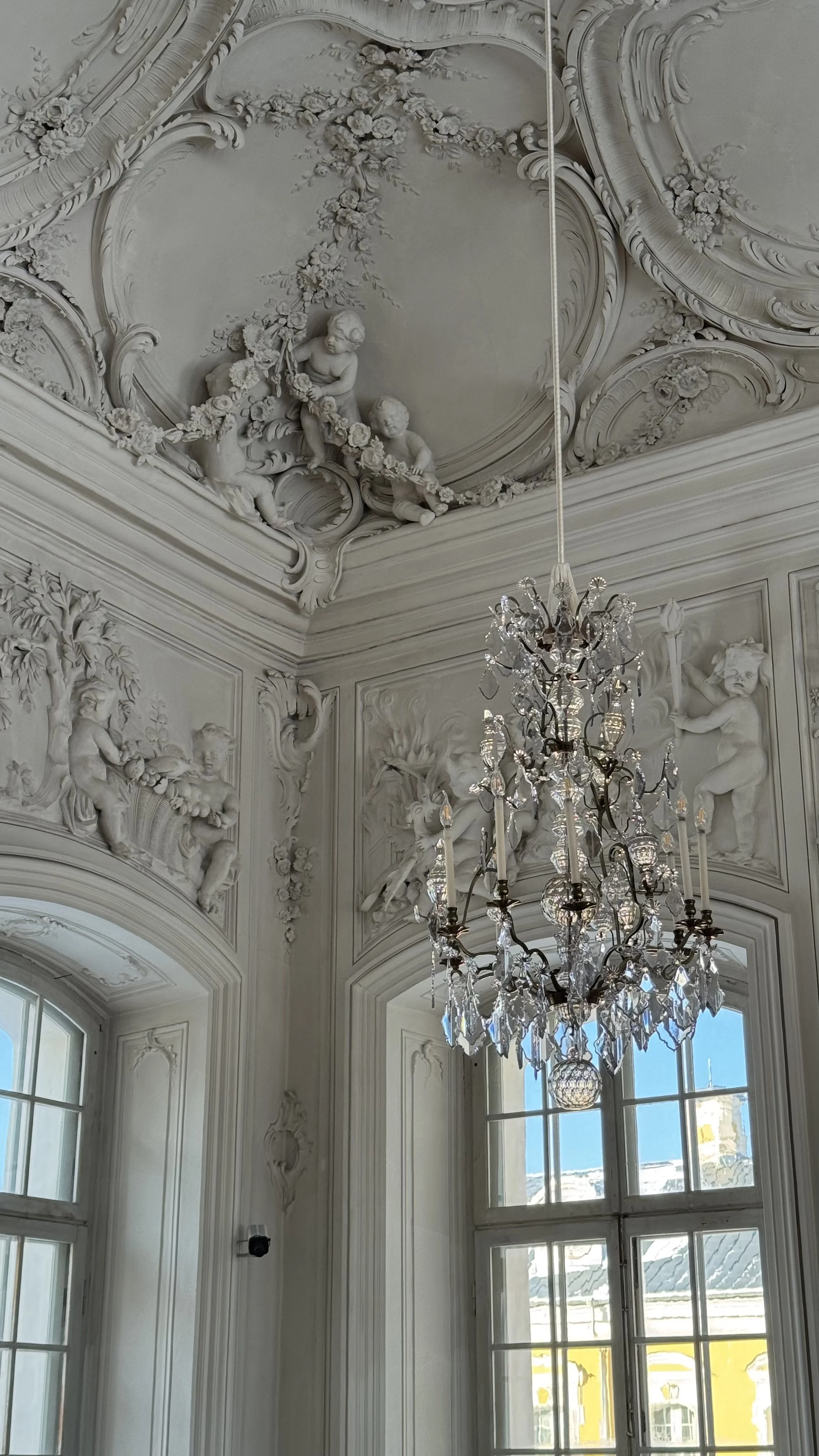 Rundāle palace, White ballroom