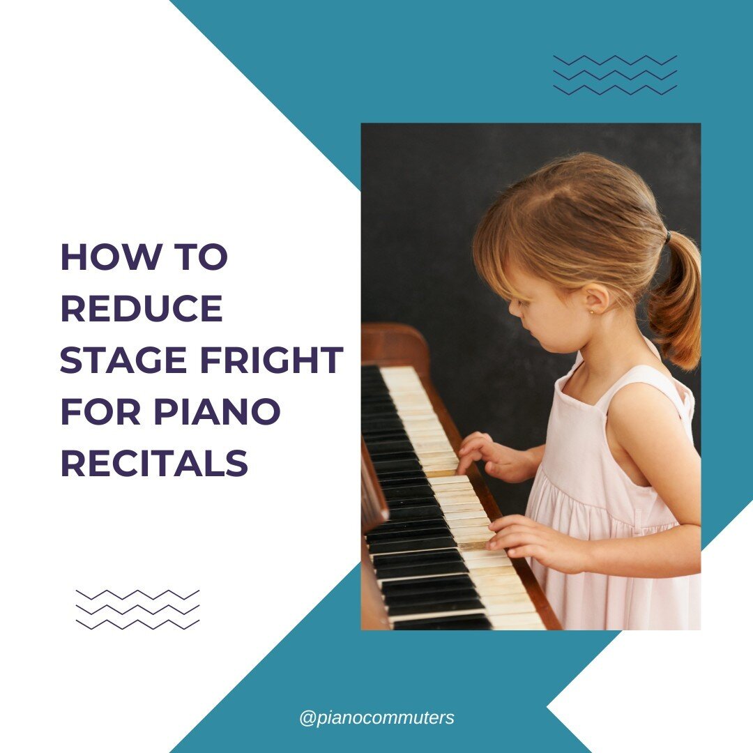 As exciting as piano recitals are, it can also be scary, and the idea of public performances can bring up feelings of stage fright for some students.⁠
⁠
Don&rsquo;t worry, performing in front of an audience &amp; having anxiety is natural and normal,