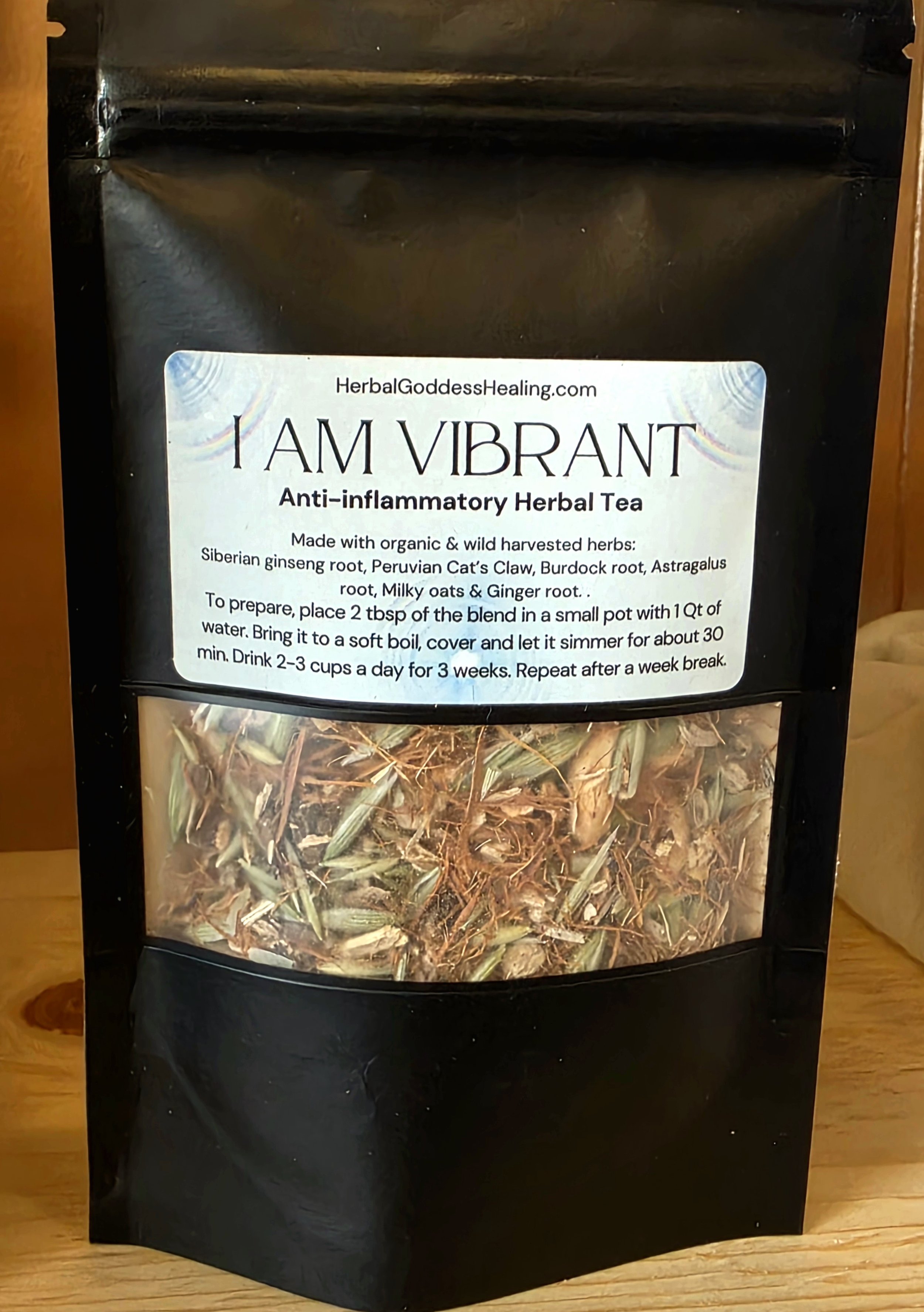 I Am Vibrant Herbal Tea