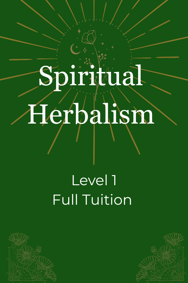 Herbal Goddess Spiritual Herbalism ONLINE Workshops - Special Full Tuition Offer