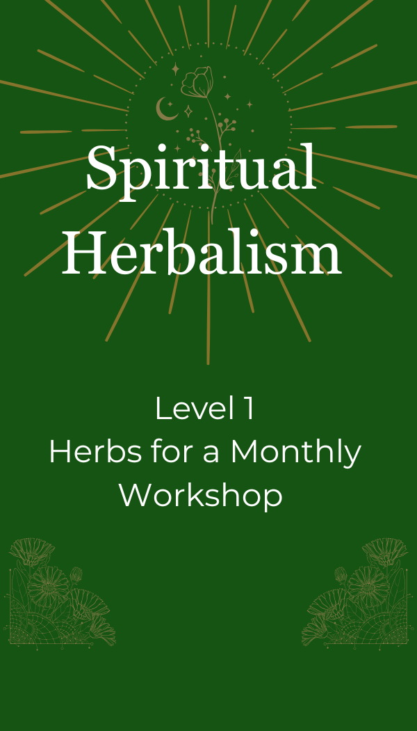Monthly Herbs for Online Workshops
