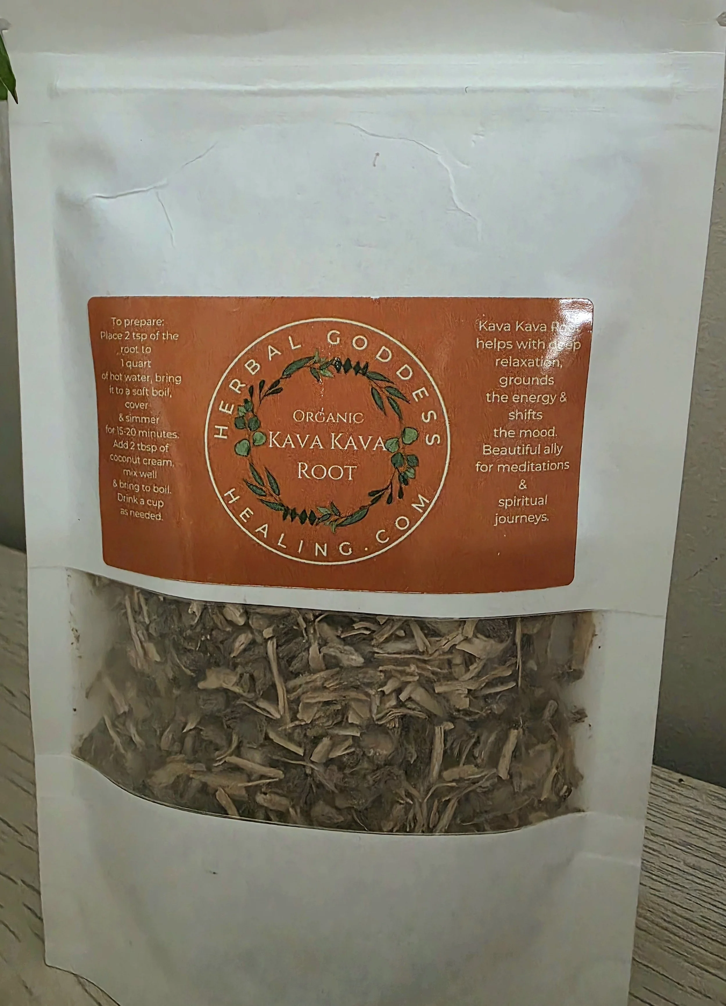 Kava Kava Root (Organic) 1.5 oz loose root