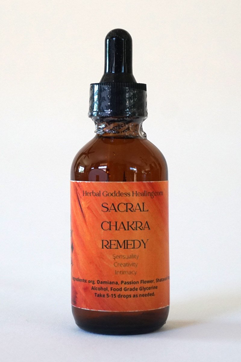 Sacral Chakra Remedy - 2 oz Tincture