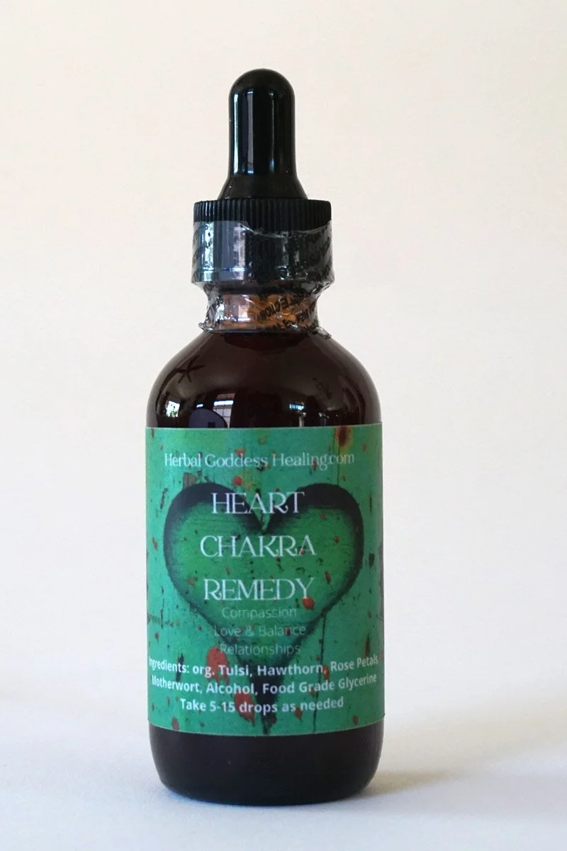 Heart Chakra Remedy -  2 oz Tincture
