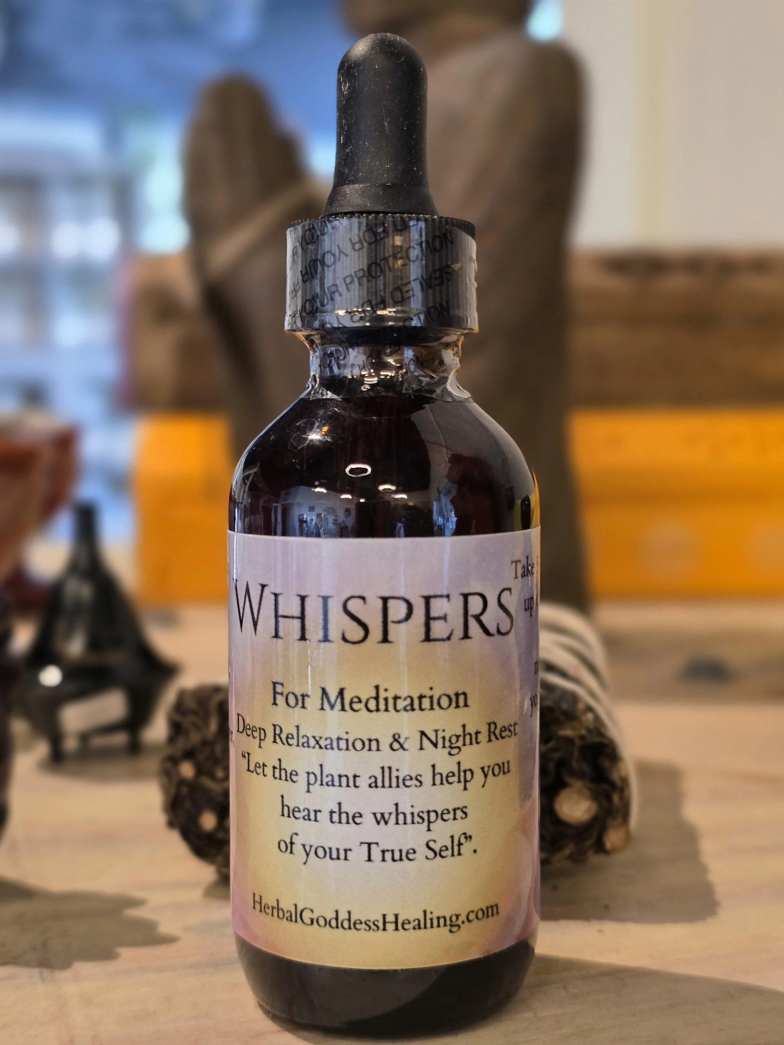 Whispers Meditation Elixir 2 FL oz
