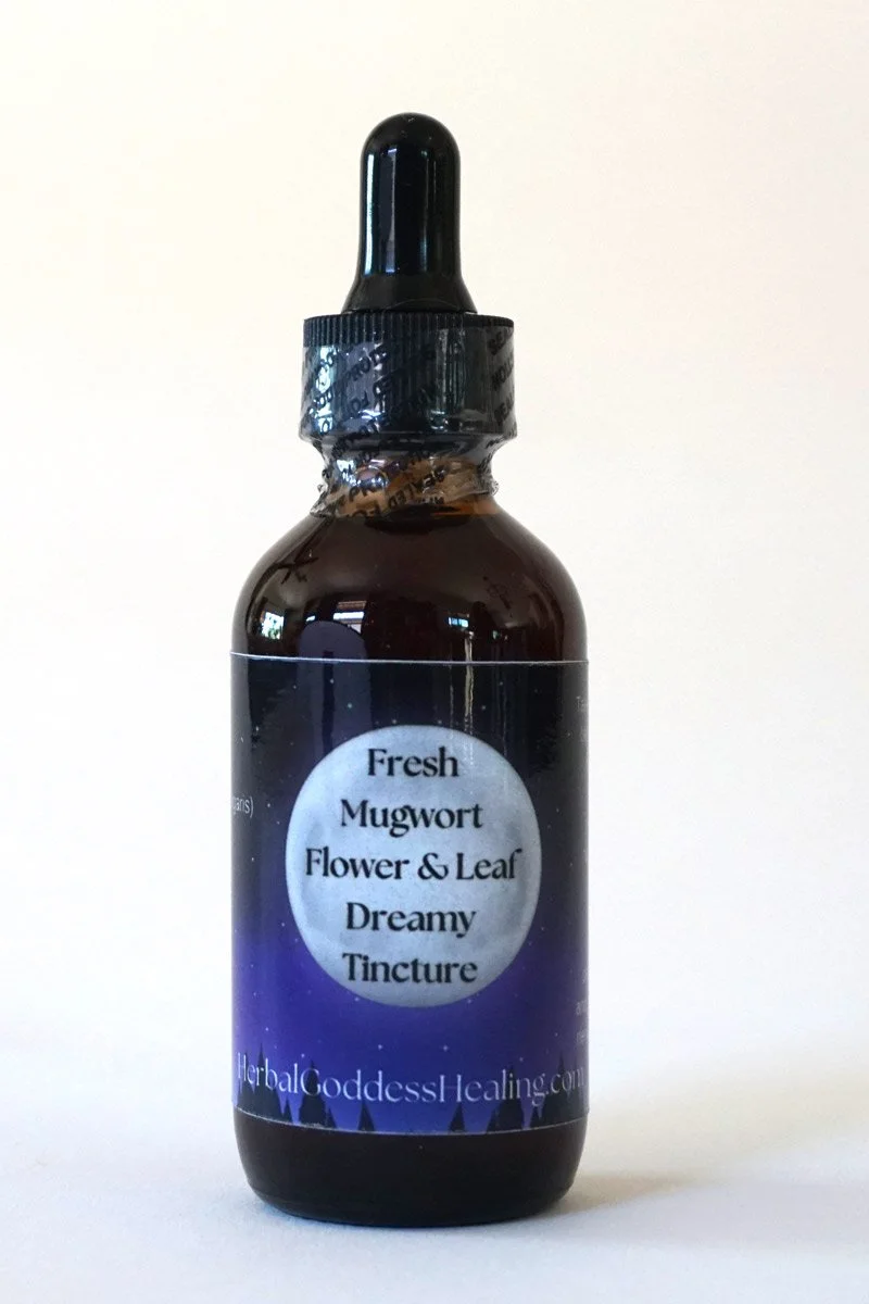 Fresh Mugwort Flower & Leaf Dreamy Tincture 2 FL oz