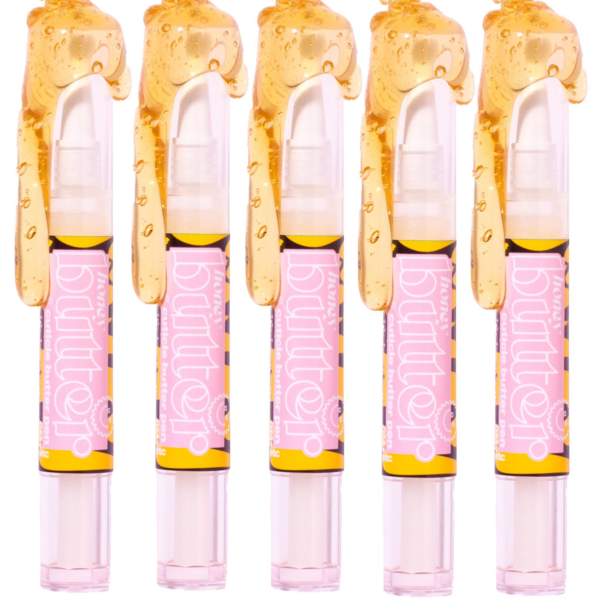 Honey Butter, Cuticle Butter Pens (pack of 5)