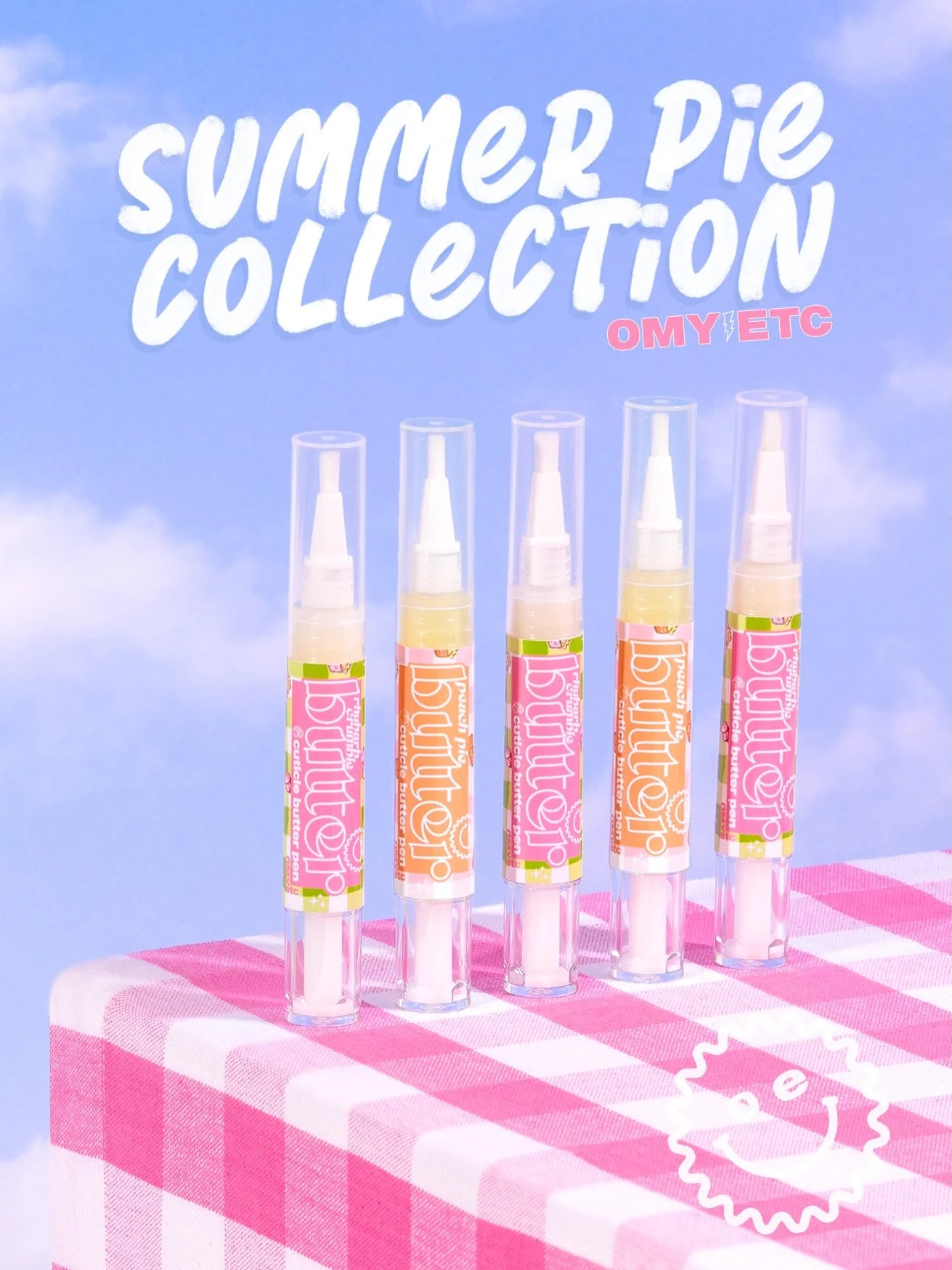 ✨Look Who&rsquo;s Back✨ 
☀️ Summer Pie Collection Butter Range 🥧

Our summer pie collection is back. Two returning pie in the summertime scents of Peach Pie &amp; Rhubarb Crumble. And the newest juicy pie scent, Hot Apple Pie 🍏🩷

As always we have