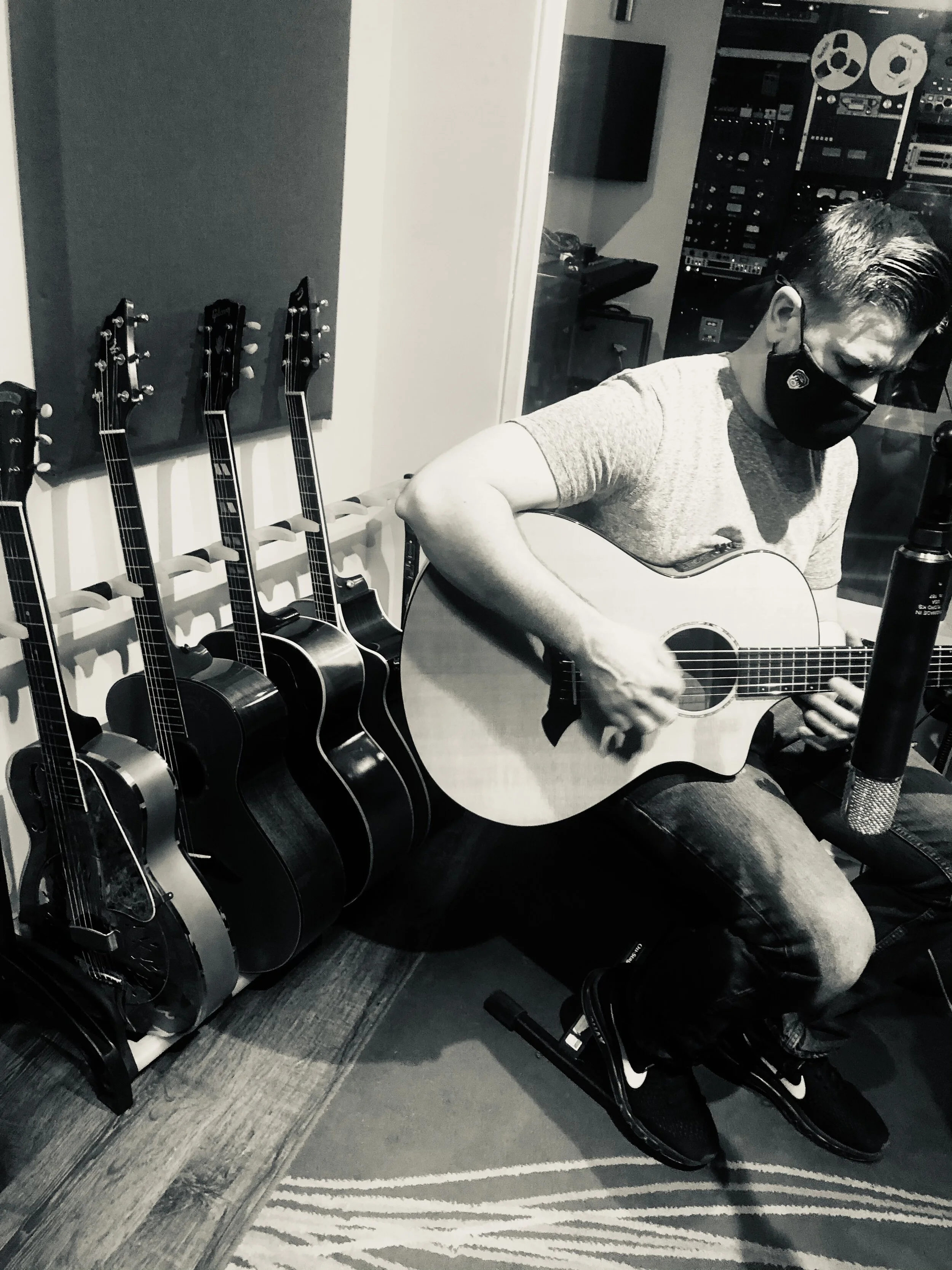 Finishing up some Acoustic Guitars