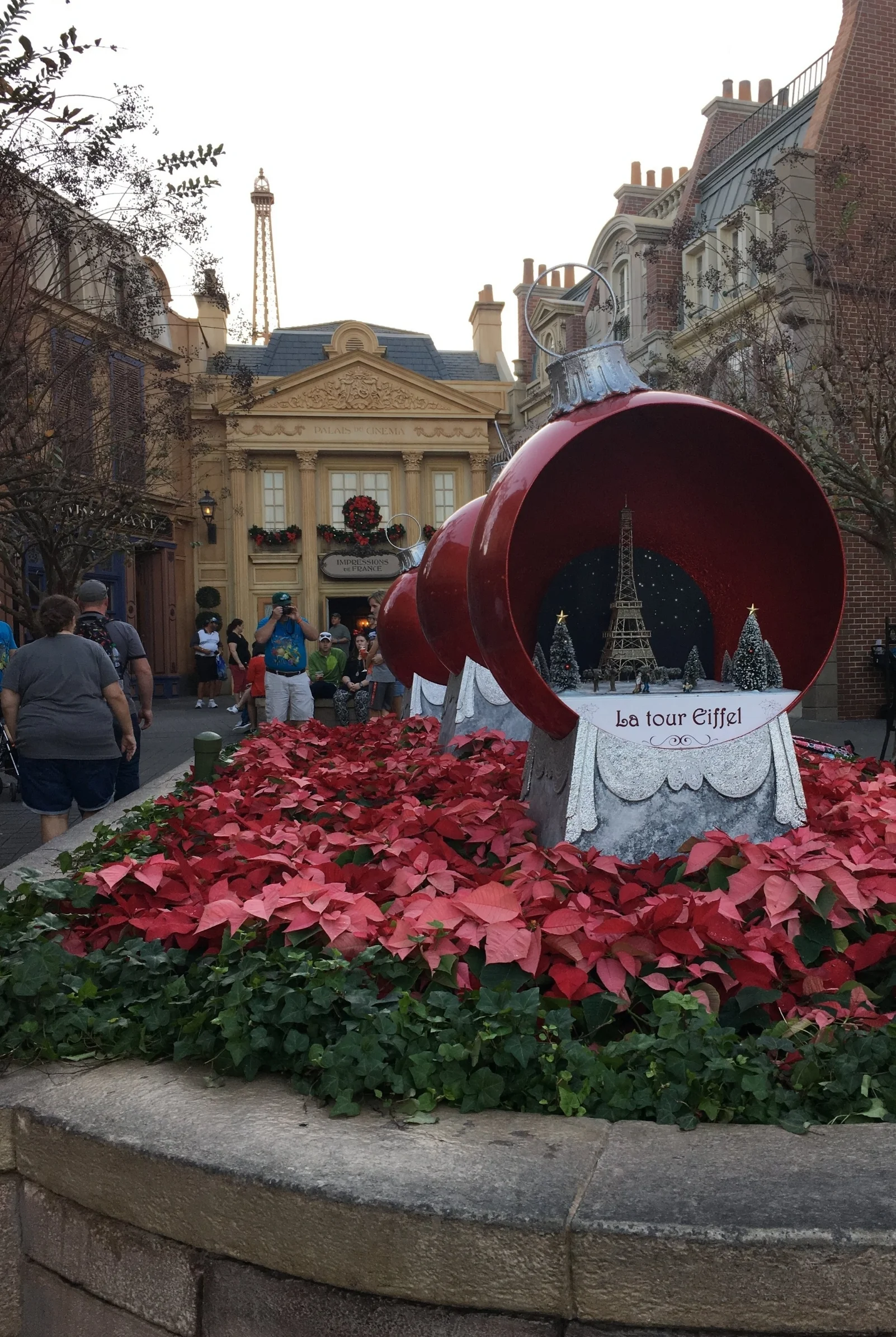 Epcot at Christmas