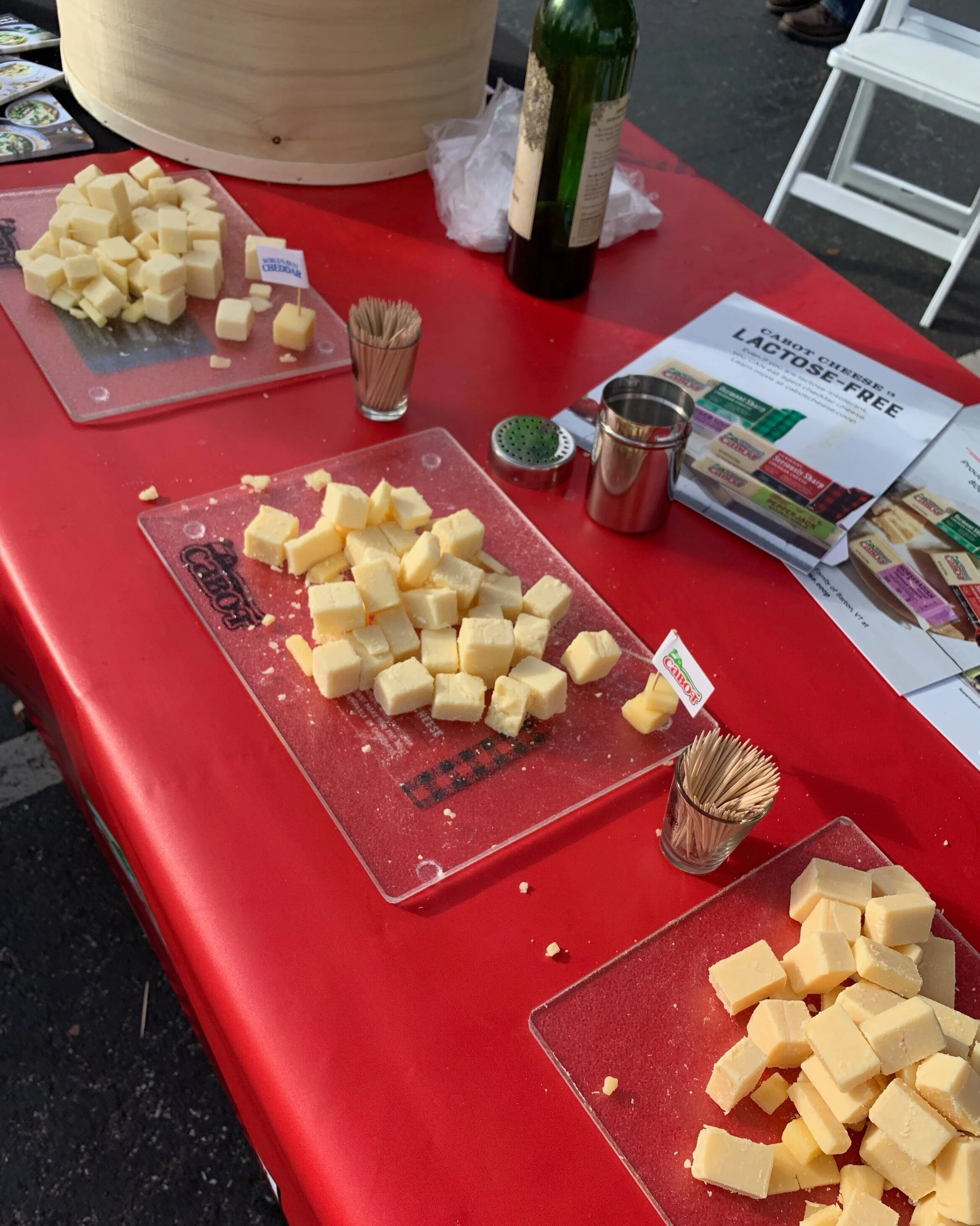 Lots of cheese varieties from Cabot.