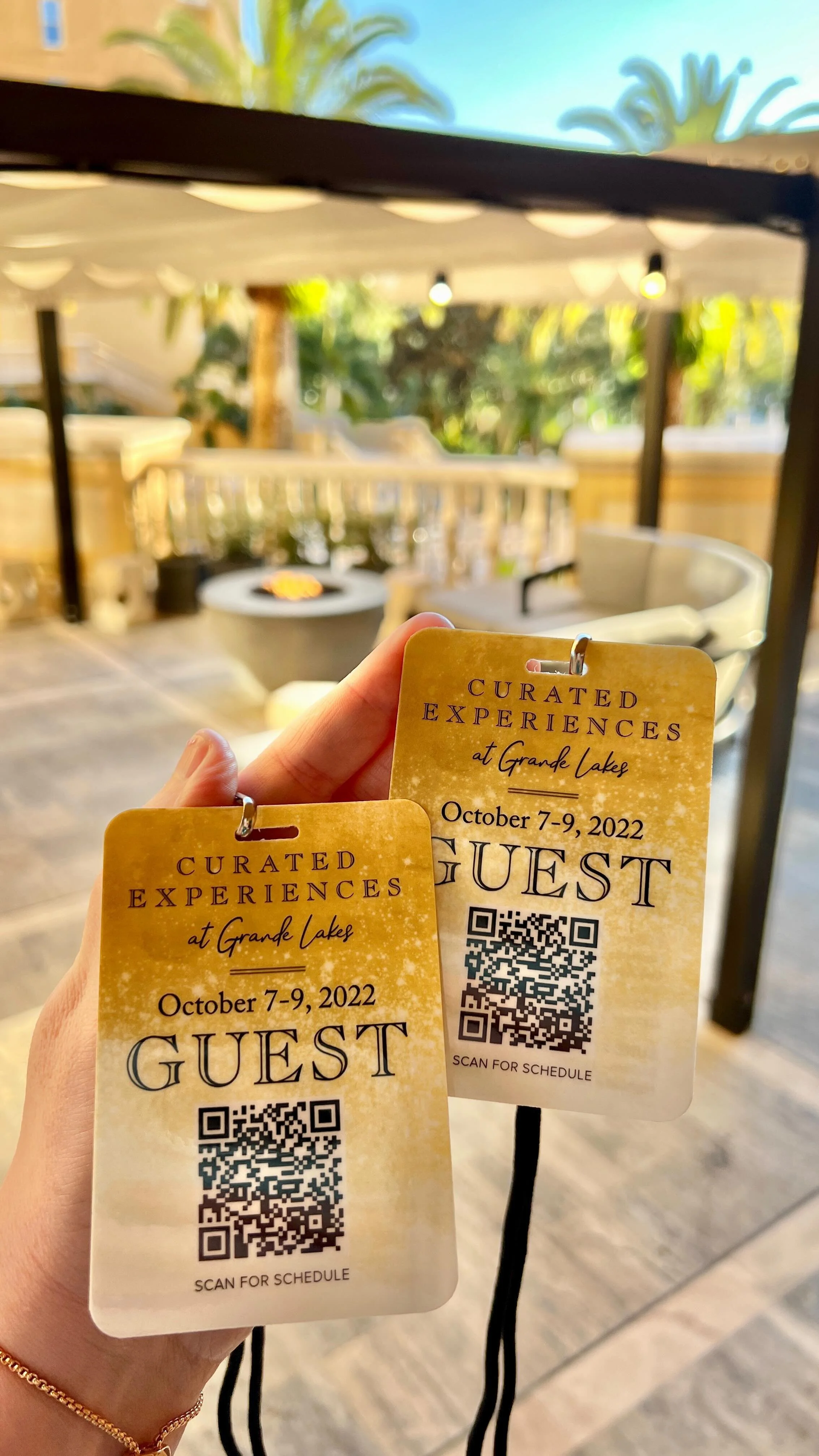 Day Date Idea Private Cabana Rental at Hilton Orlando Creek