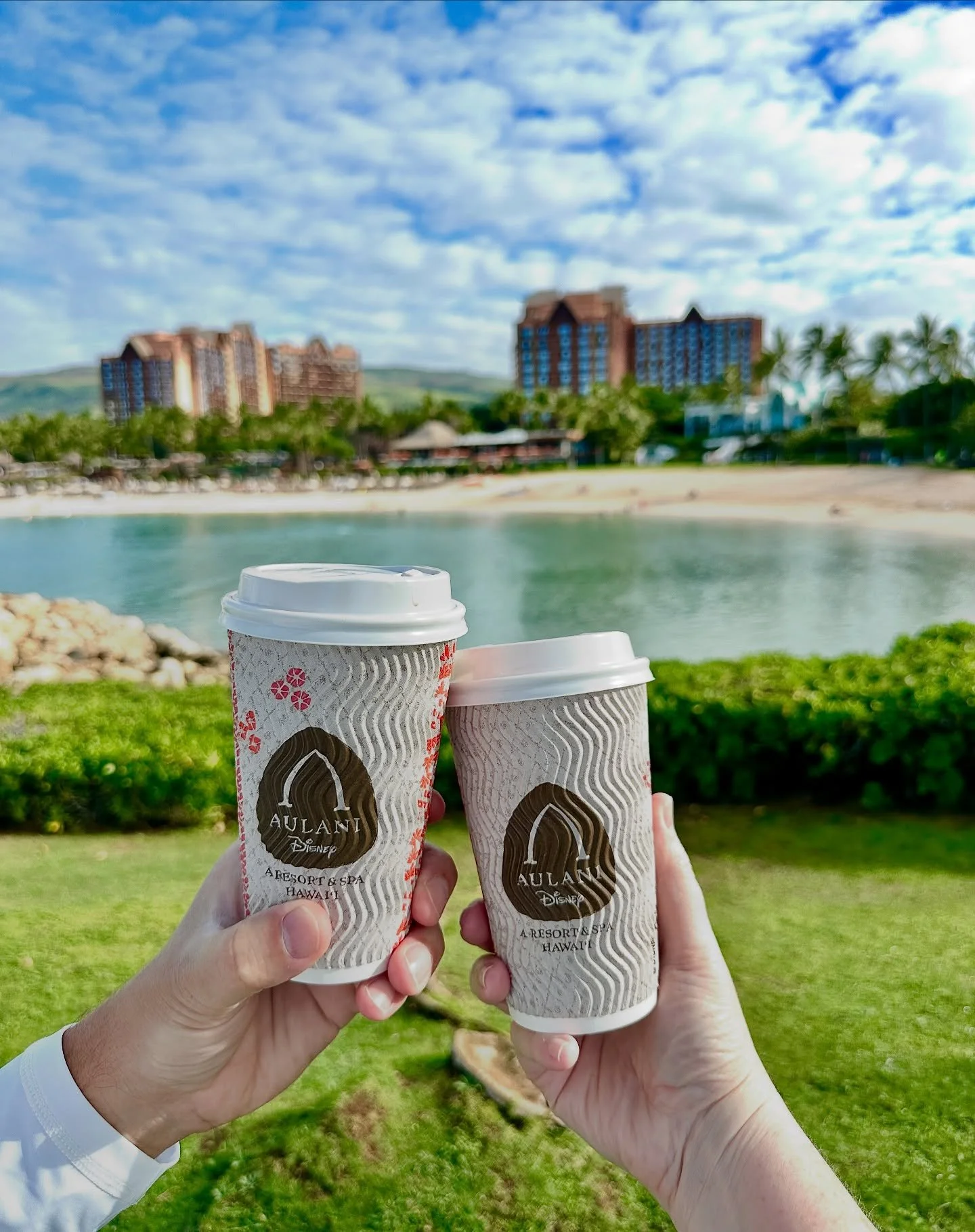 🌺 Cheers to a week filled with morning walks with macadamia nut mochas. Currently spending the week @disneyaulani celebrating our anniversary. Follow along in our stories for more fun!

#disneyaulani #disneyaulaniresort #disneycoffee #dvcmembers #th
