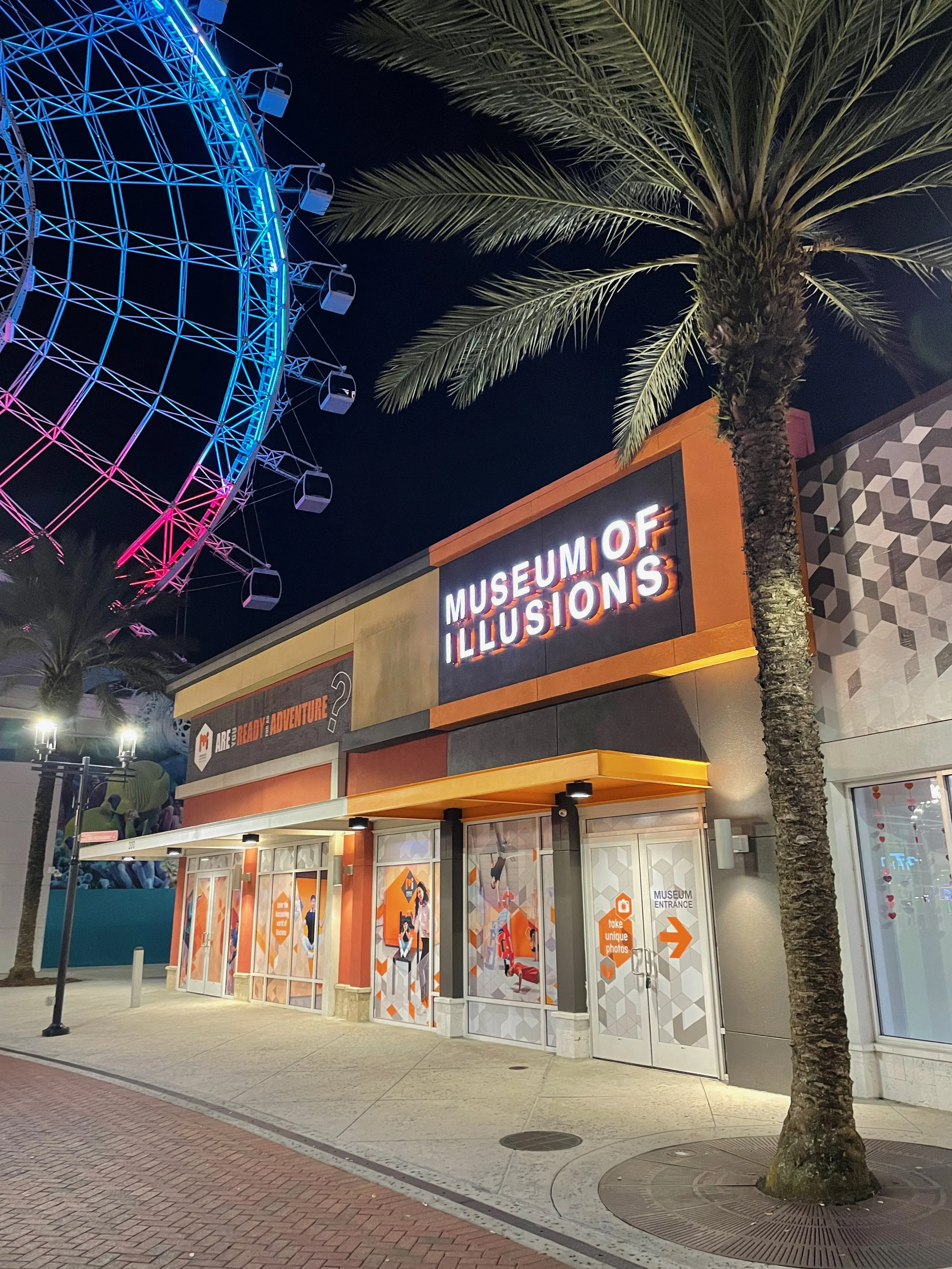 The Museum of Illusions Orlando in ICON Park.