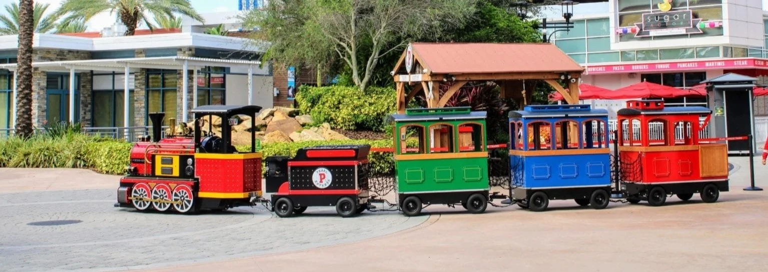The Pearl Express Train at ICON Park.