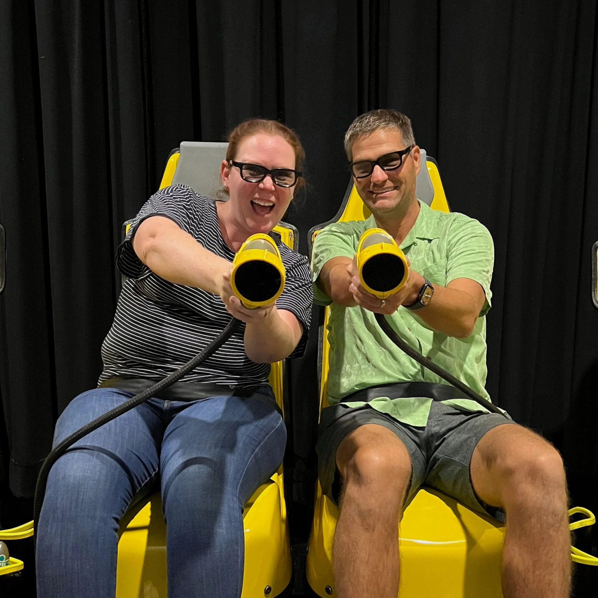 The Orlando DINKS At 7-D Ride In ICON Park