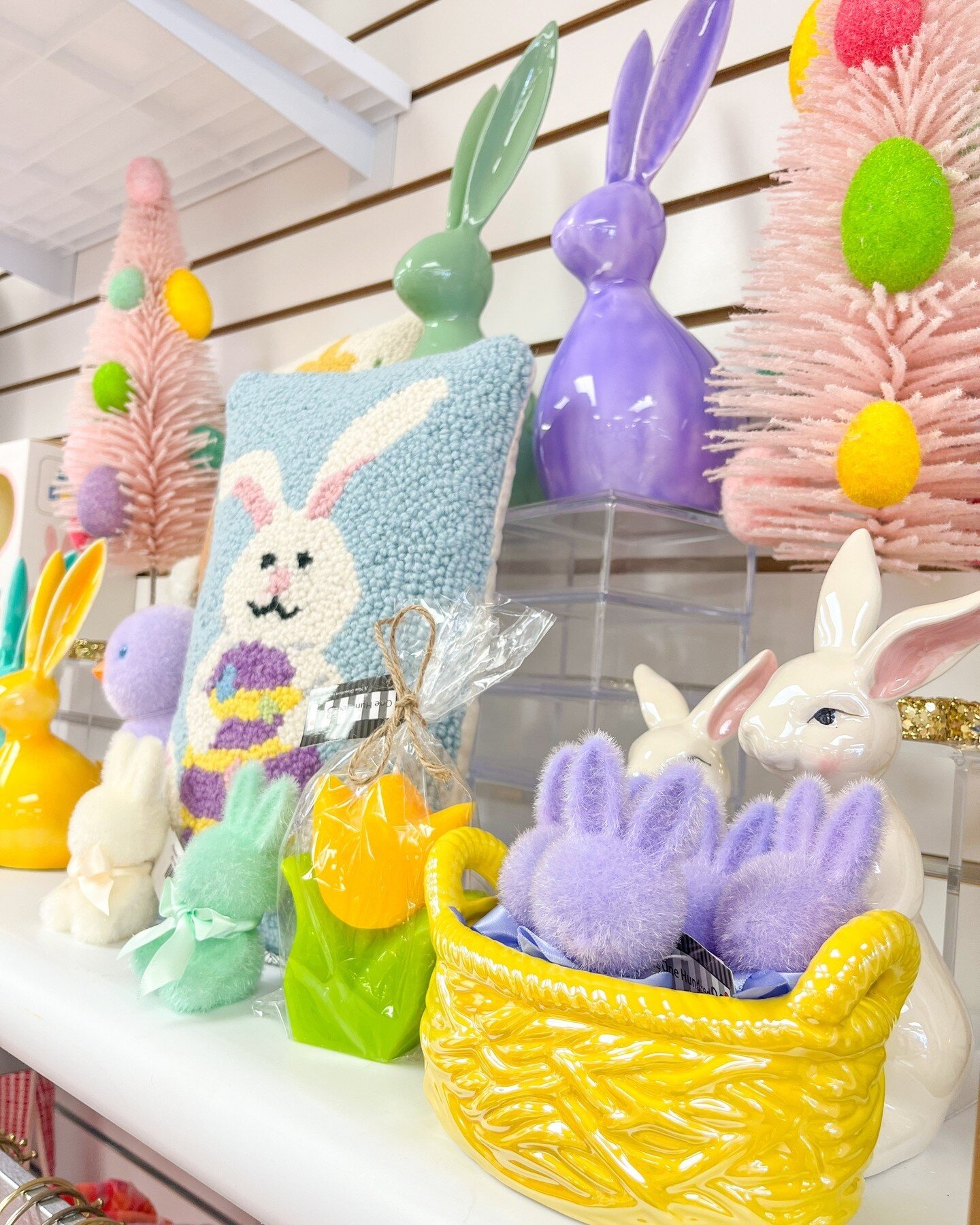 Easter is right around the corner! Hope on over to our website to shop today!🐇⁠
⁠
Tap the tag to shop. 🧡🩷🩵💜