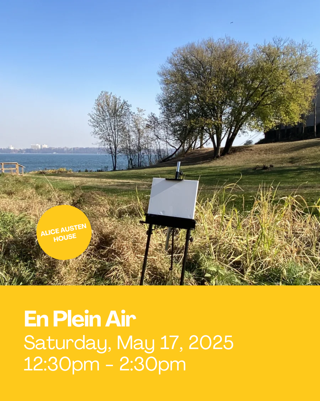 En Plein Air with Ranger Kathy @ The Alice Austen House 5/17