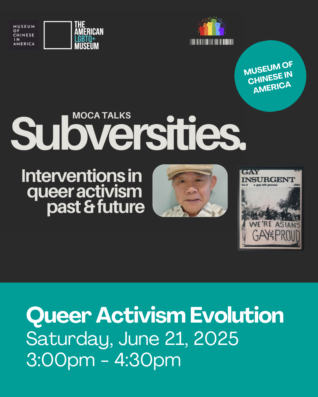 MOCA TALKS – Subversities: Interventions in Queer Activism Past & Present