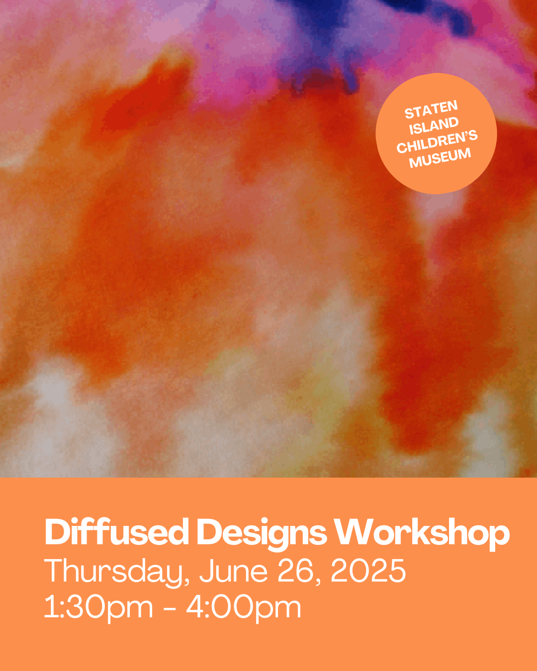 Walk – in! Workshop: Diffused Designs (recurring event)