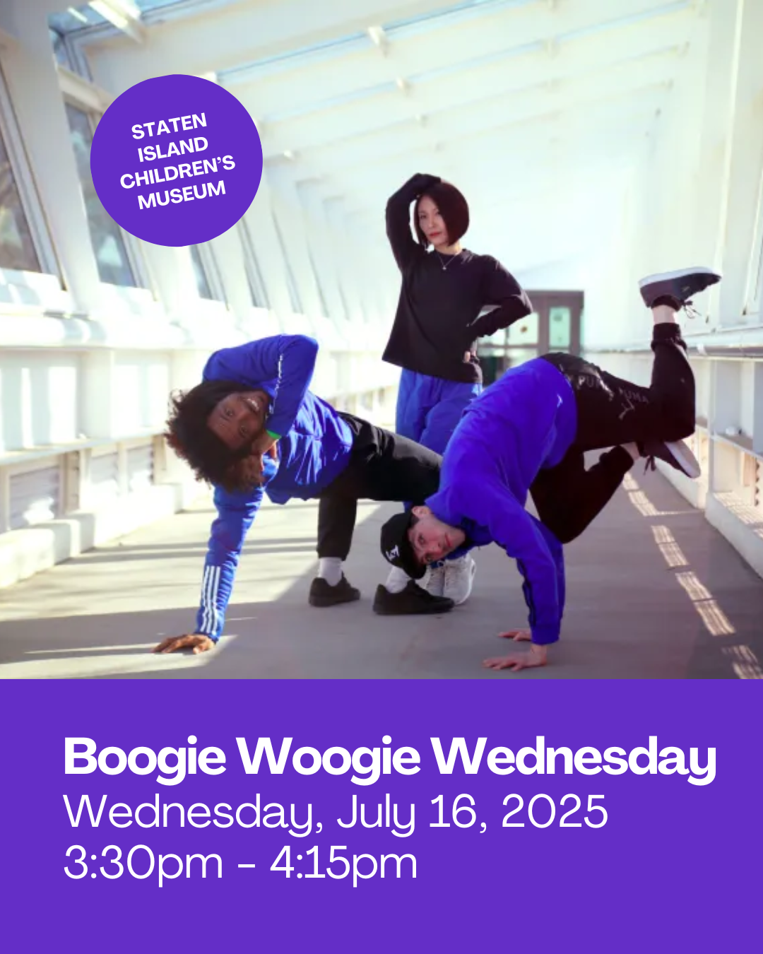 Boogie Woogie Wednesday: Hip Hop and Street Dance