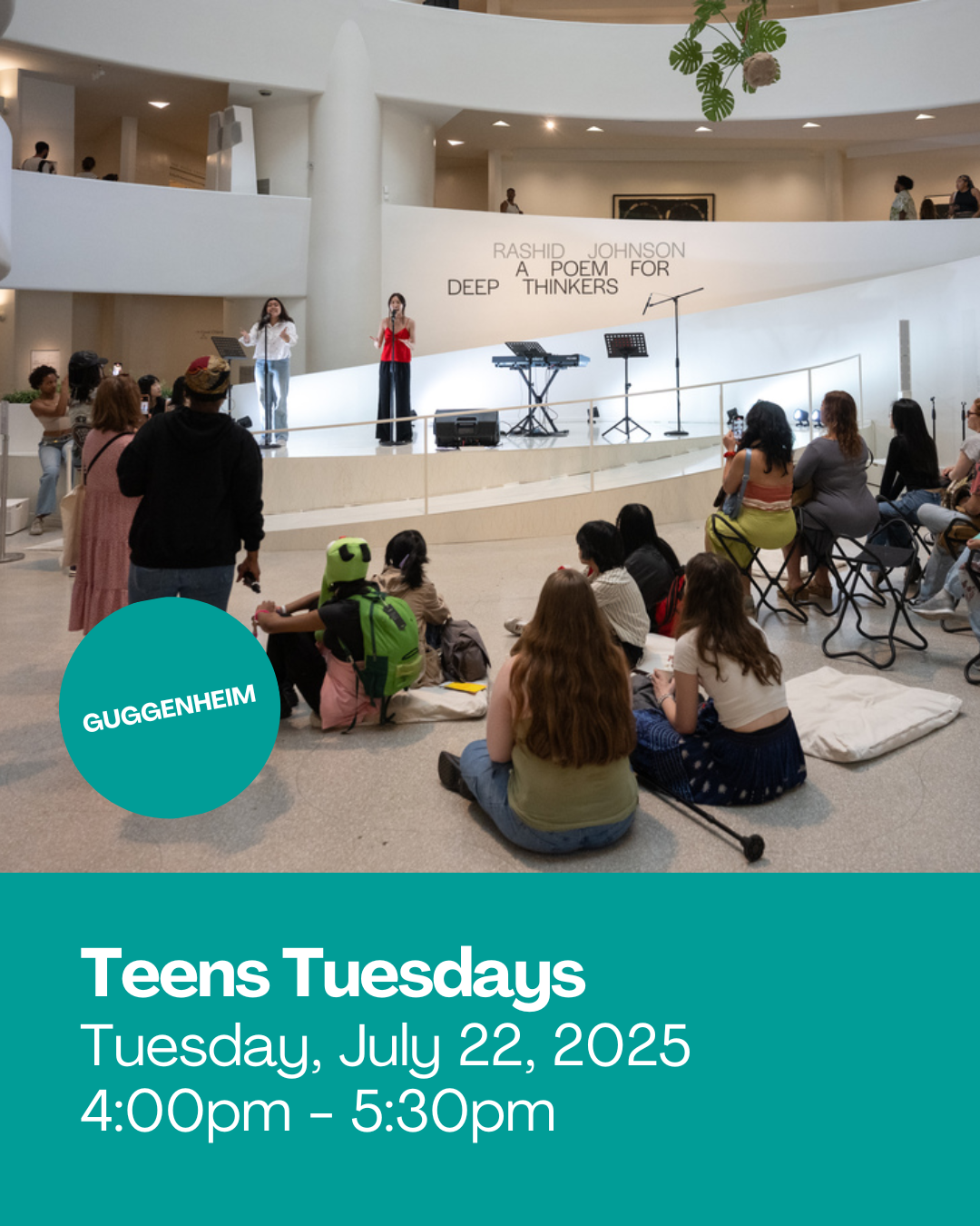 Teens Tuesdays 7/22