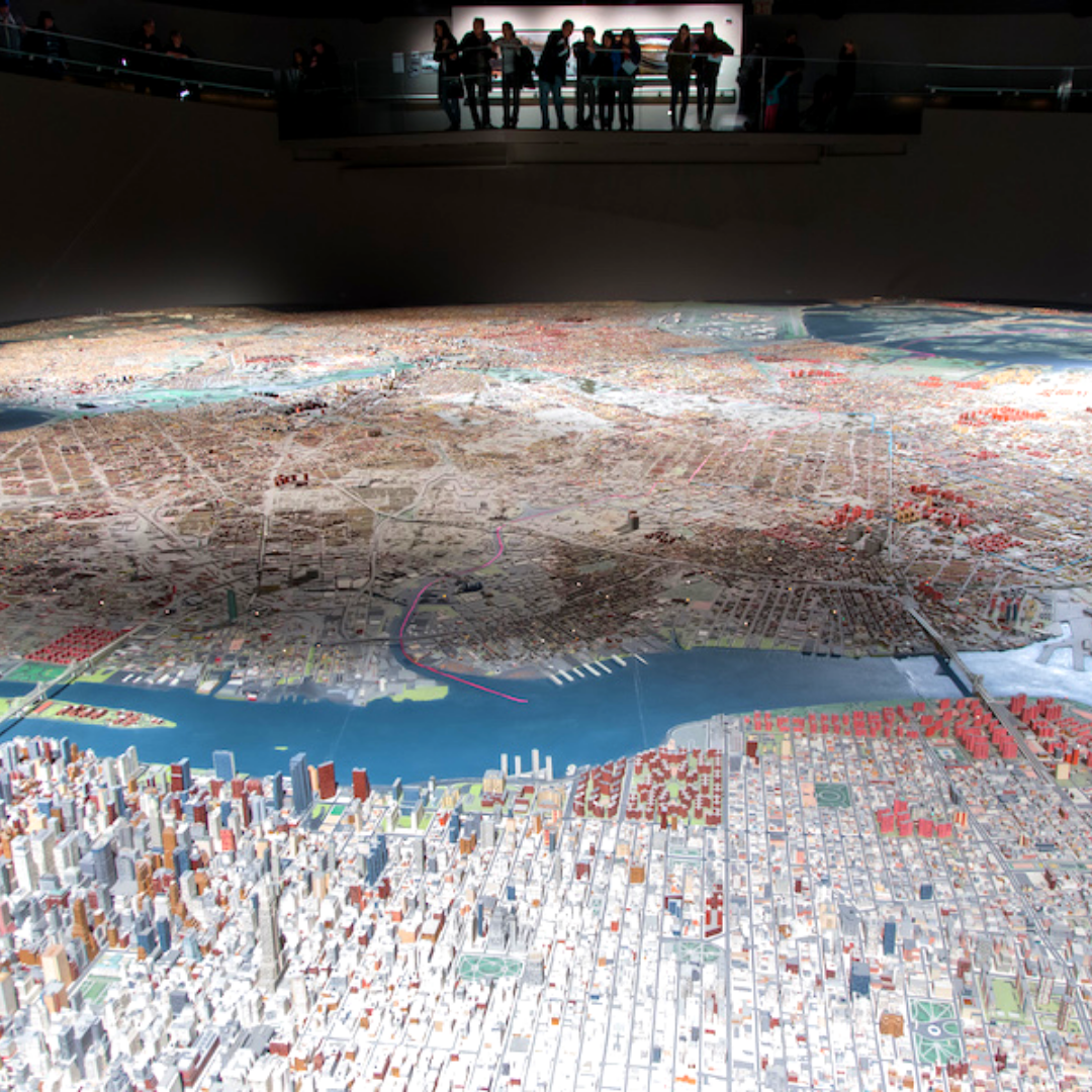 Panorama of the City of New York Exhibit at Queens Museum