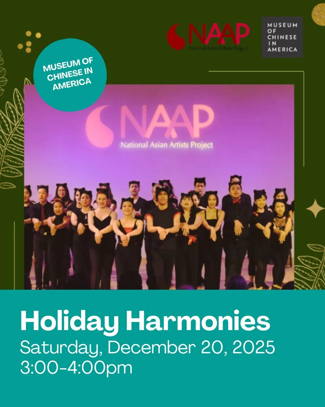 Holiday Harmonies at MOCA: Christmas Carol