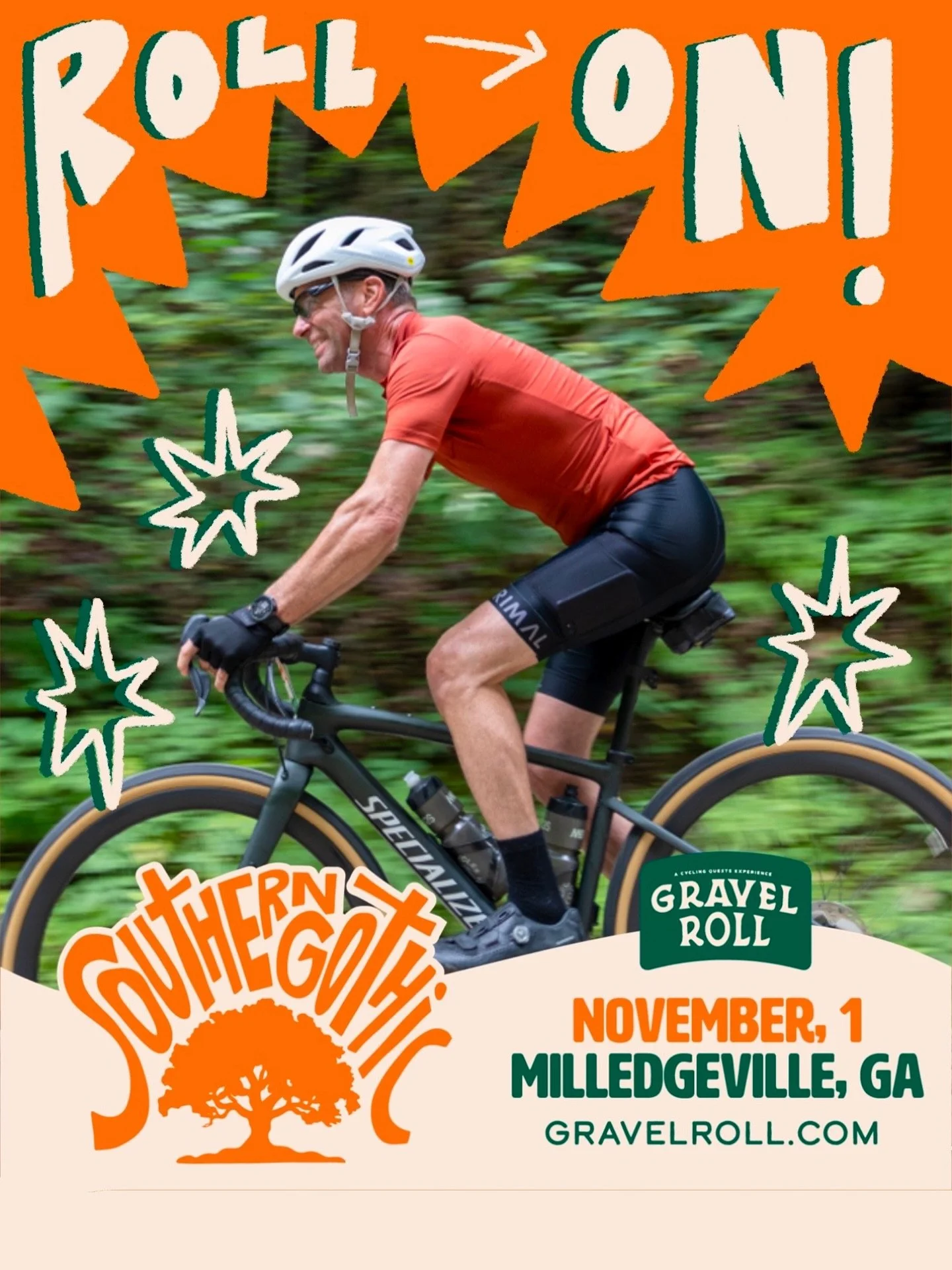 Have you signed up for the last Gravel Roll of 2025? 

The Southern Gothic is rolling up fast on November 1st! 

Register up today with the link in our profile!