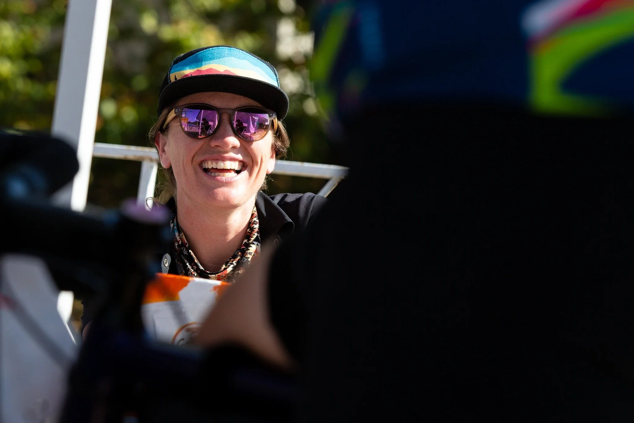 Many of you know Ally, she's there at number pickup, she makes the prizes, the finishers gifts, she is essentially a creative and organizational wizard. She is the Bondo to the Gravel Roll's dented panels that makes us look so smooth and put together