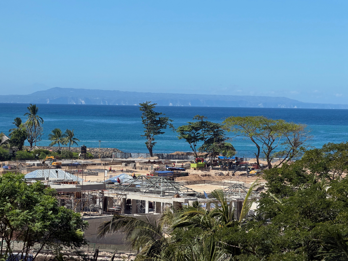 The Apurva Kempinski Bali construction area