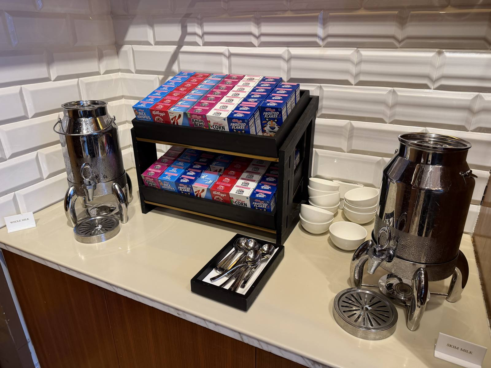 intercontinental-new-york-times-square-breakfast-buffet-cereal-milk-station