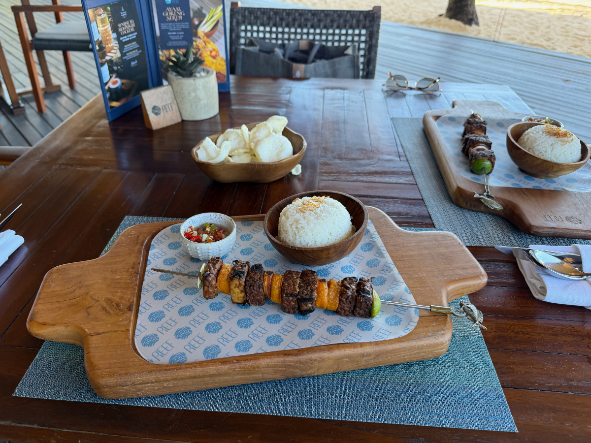The Apurva Kempinski Bali lunch