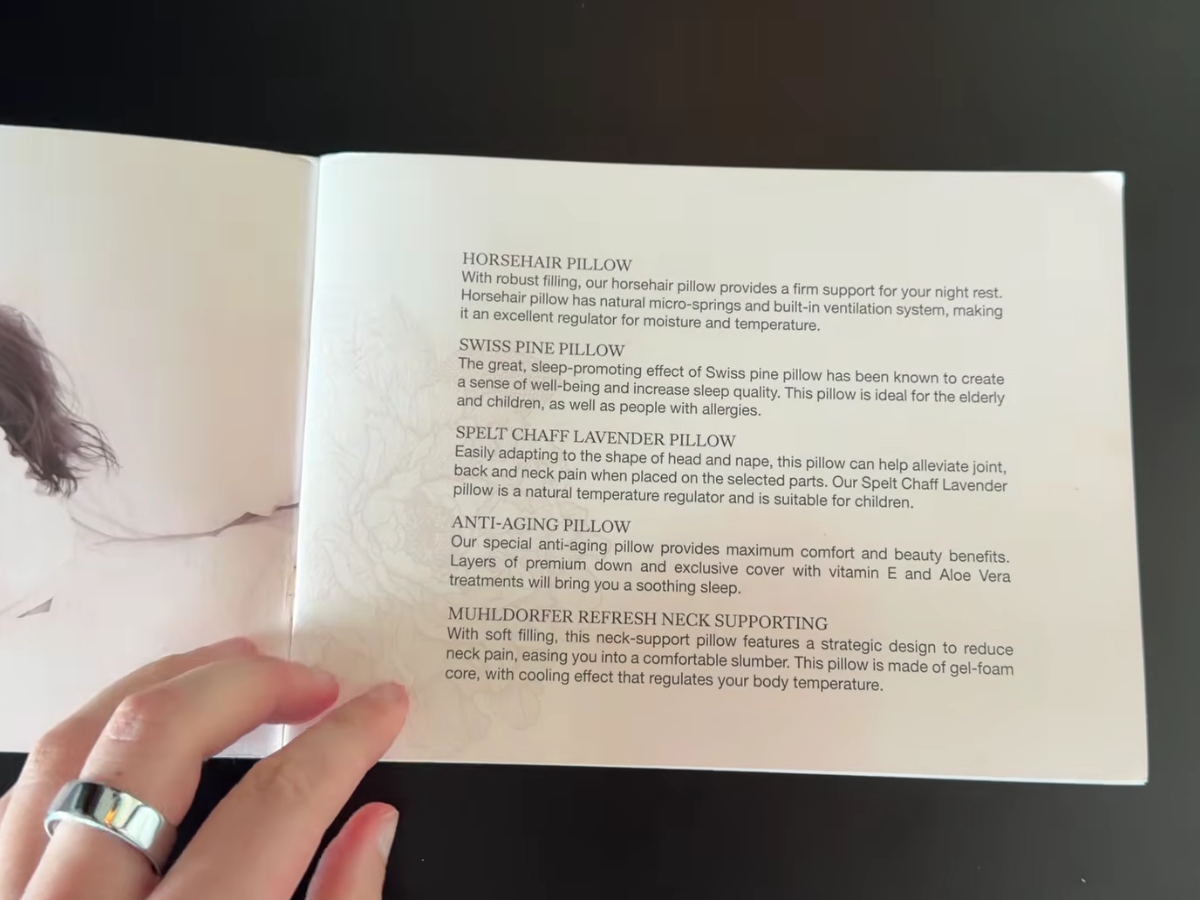 The Apurva Kempinski Bali room comfort menu