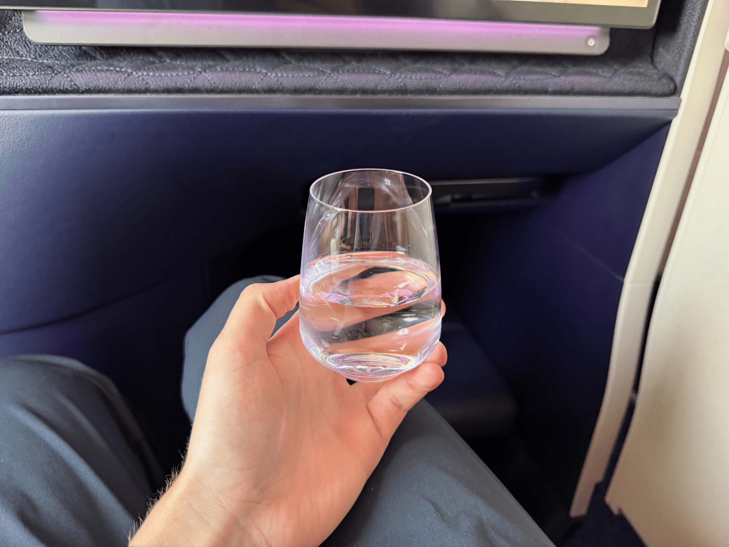 Riyadh Air 787-9 business class glass