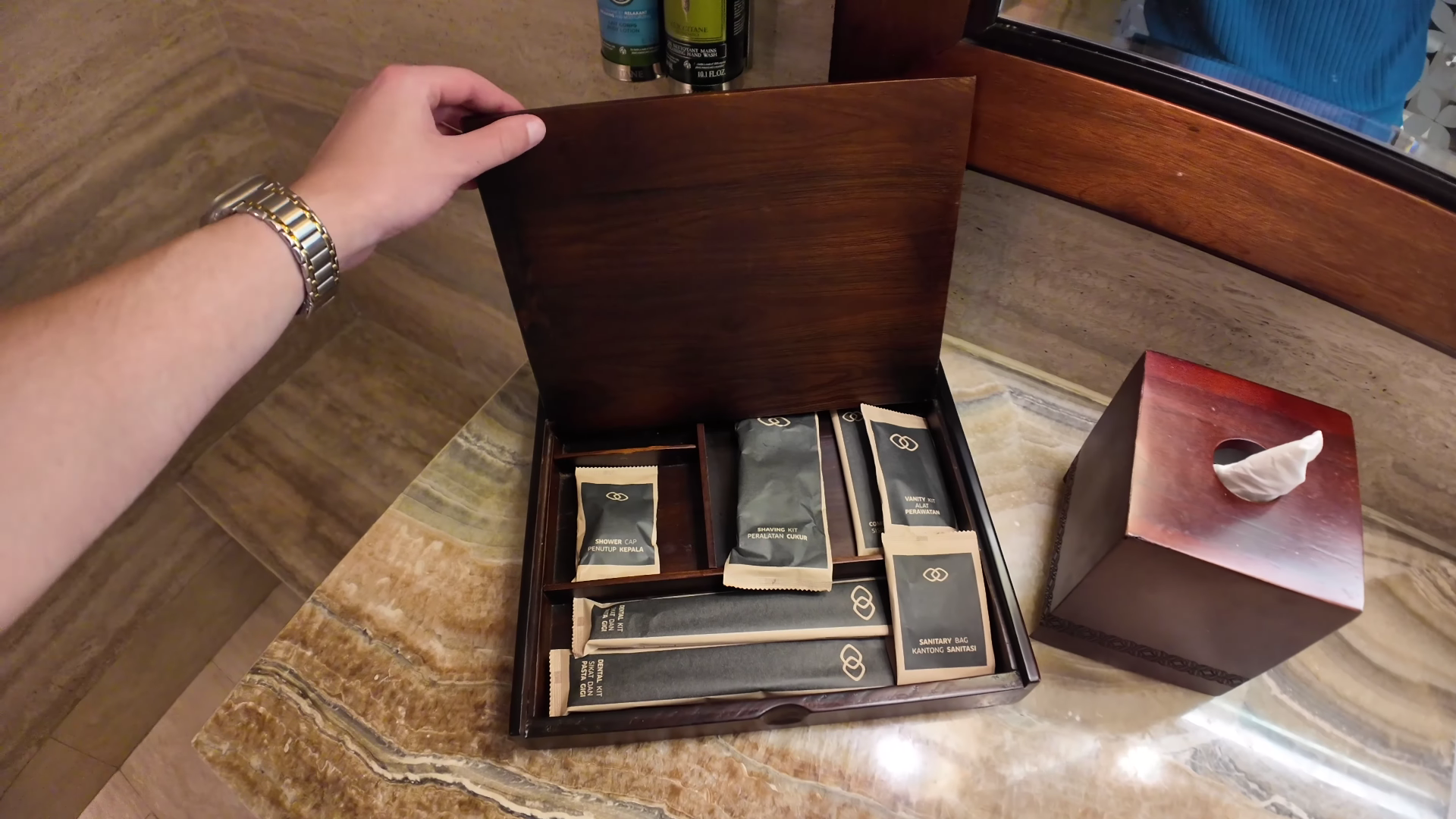 Sofitel Bali Nusa Dua amenity kit
