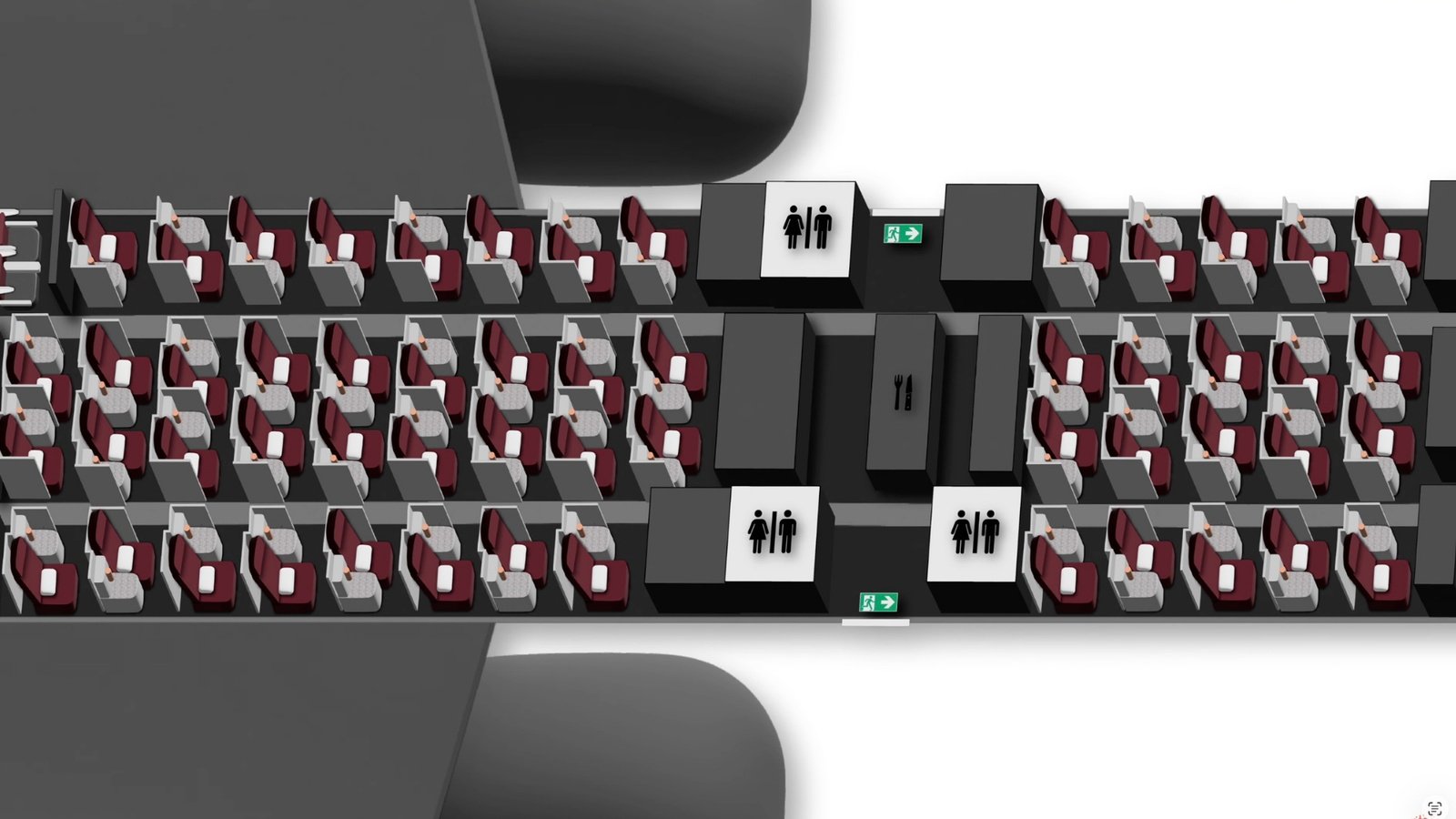 japan-airlines-a350-1000-business-class-safety-video-cabin-diagram