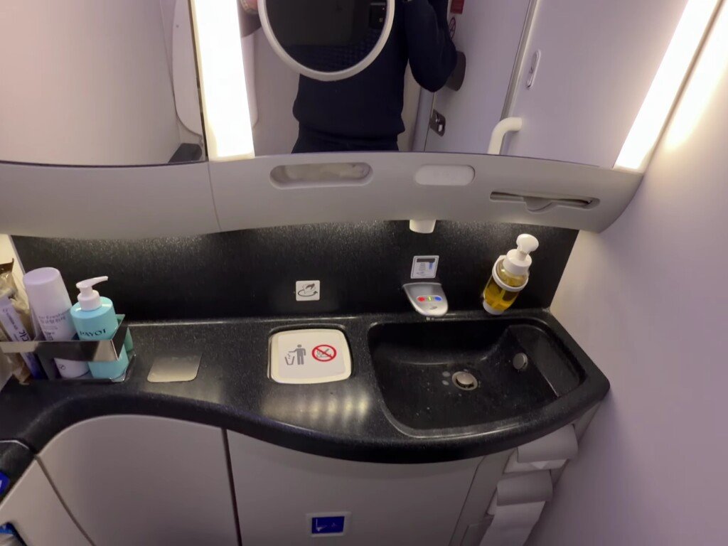 korean-air-business-class-lavatory-sink-payot-amenities.jpg