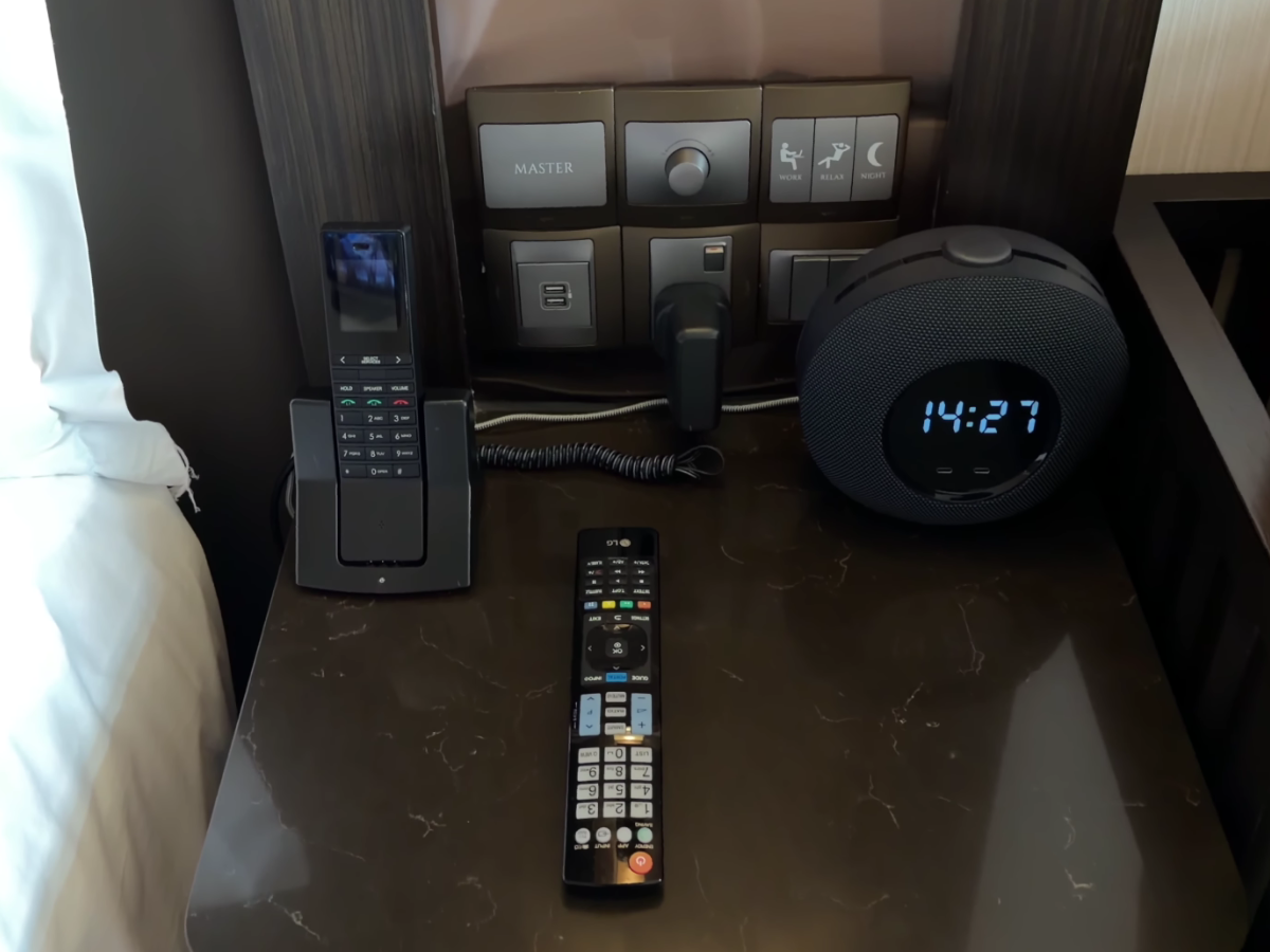 Banyan Tree Kuala Lumpur charging ports