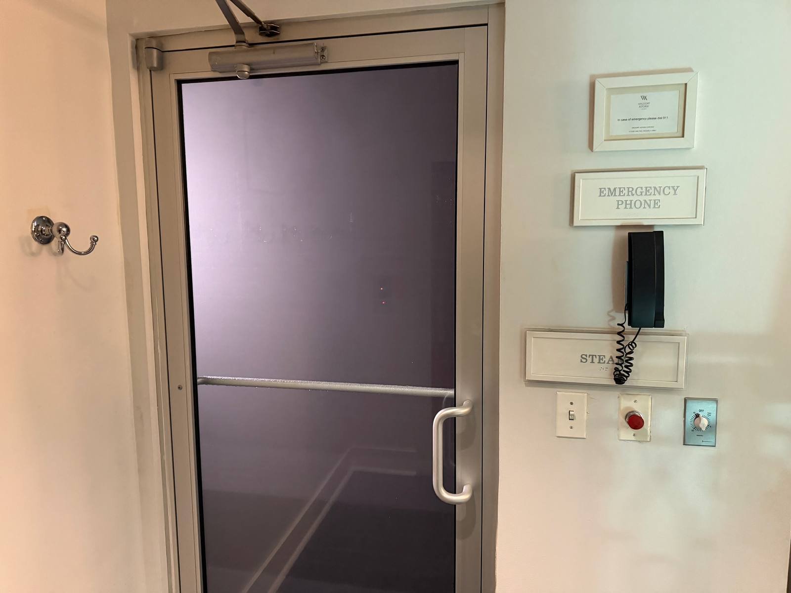 waldorf-astoria-chicago-spa-steam-room-door-emergency-phone.jpg