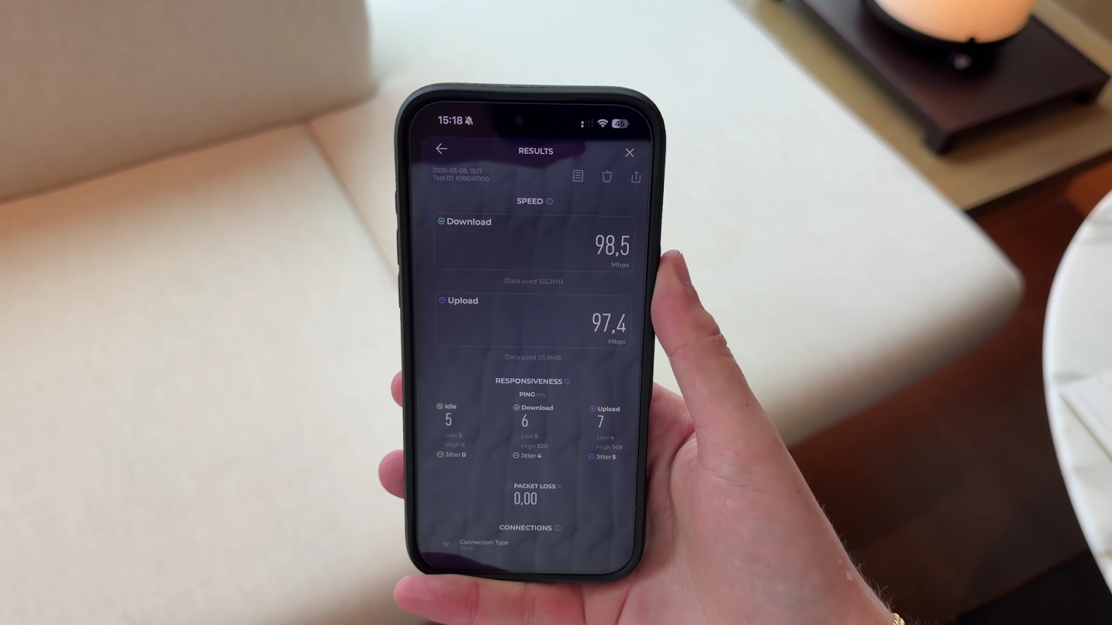 Park Hyatt Kuala Lumpur wifi connectivity