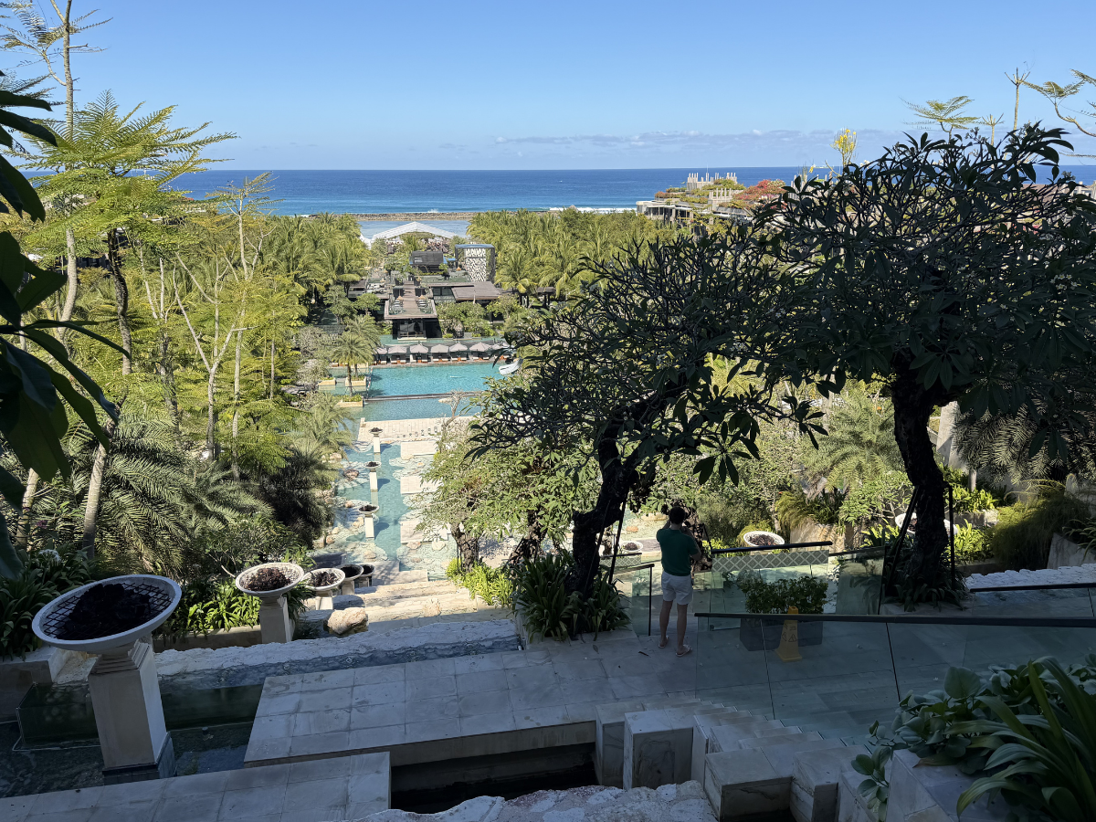 The Apurva Kempinski Bali grand staircase