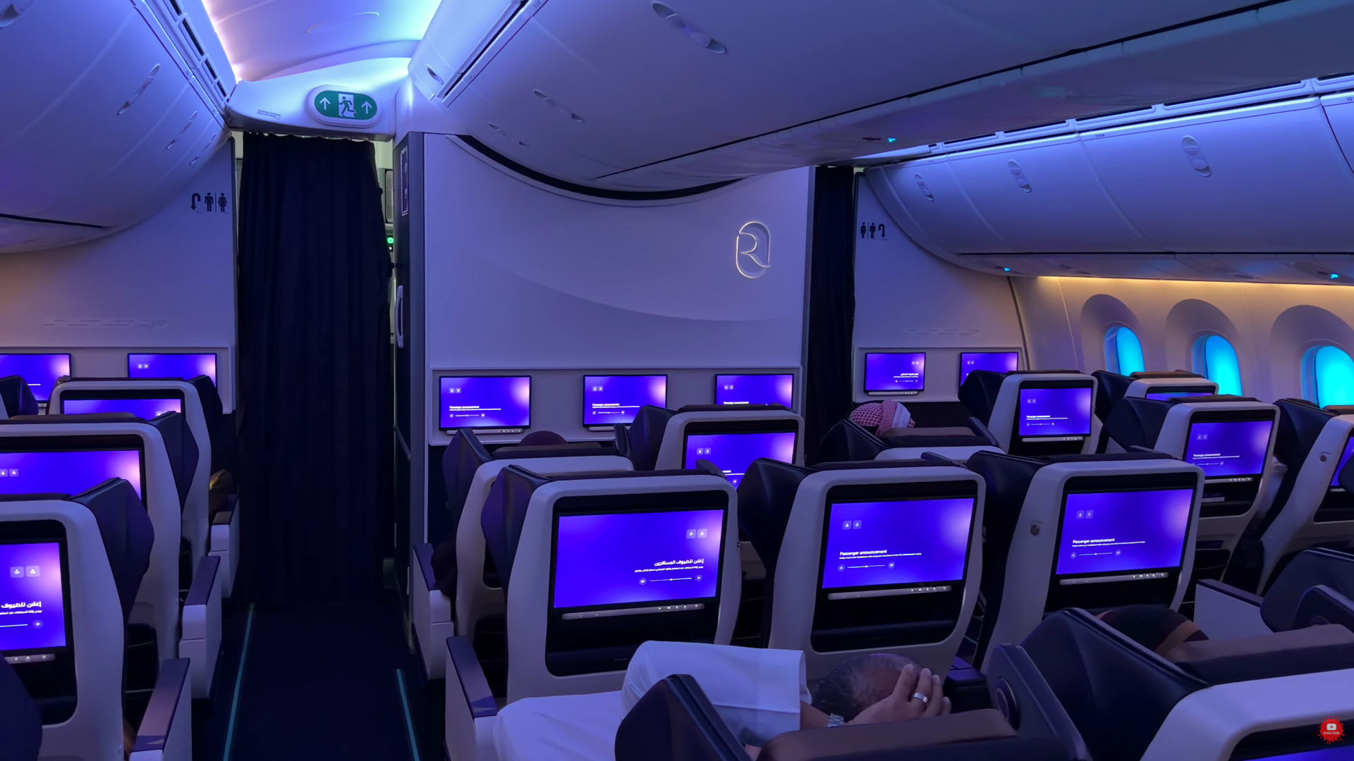 Riyadh Air 787-9 economy cabin seat