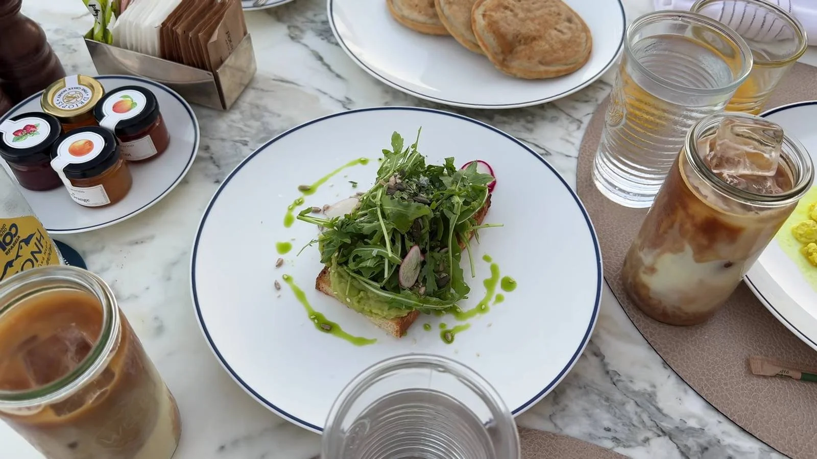 four-seasons-astir-palace-athens-avocado-toast-arugula