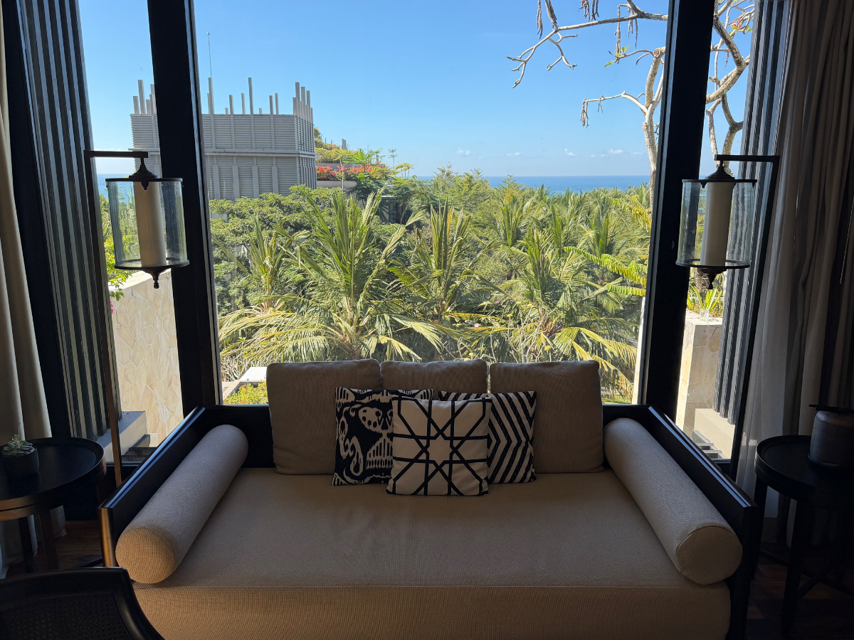 The Apurva Kempinski Bali room outside view